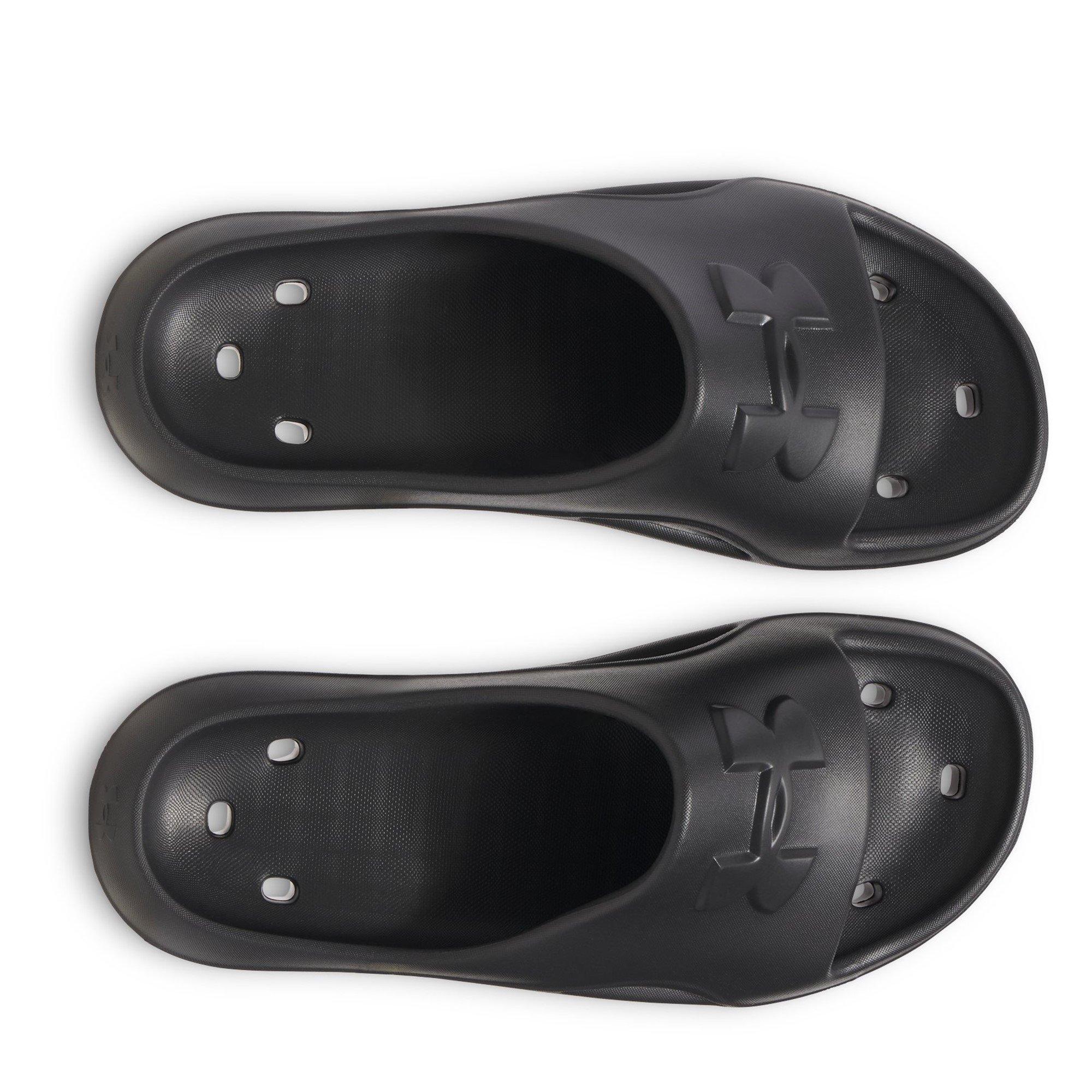 Noir - Under Armour - Locker Pool Sliders Mens - 4
