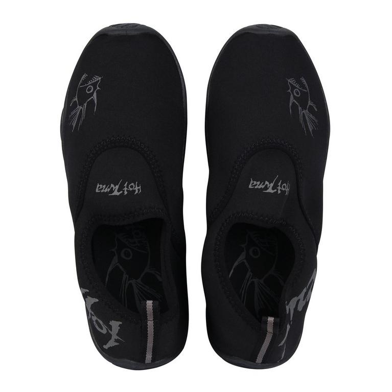 Noir/Noir - Hot Tuna - Mens Aqua Water leather shoes - 5