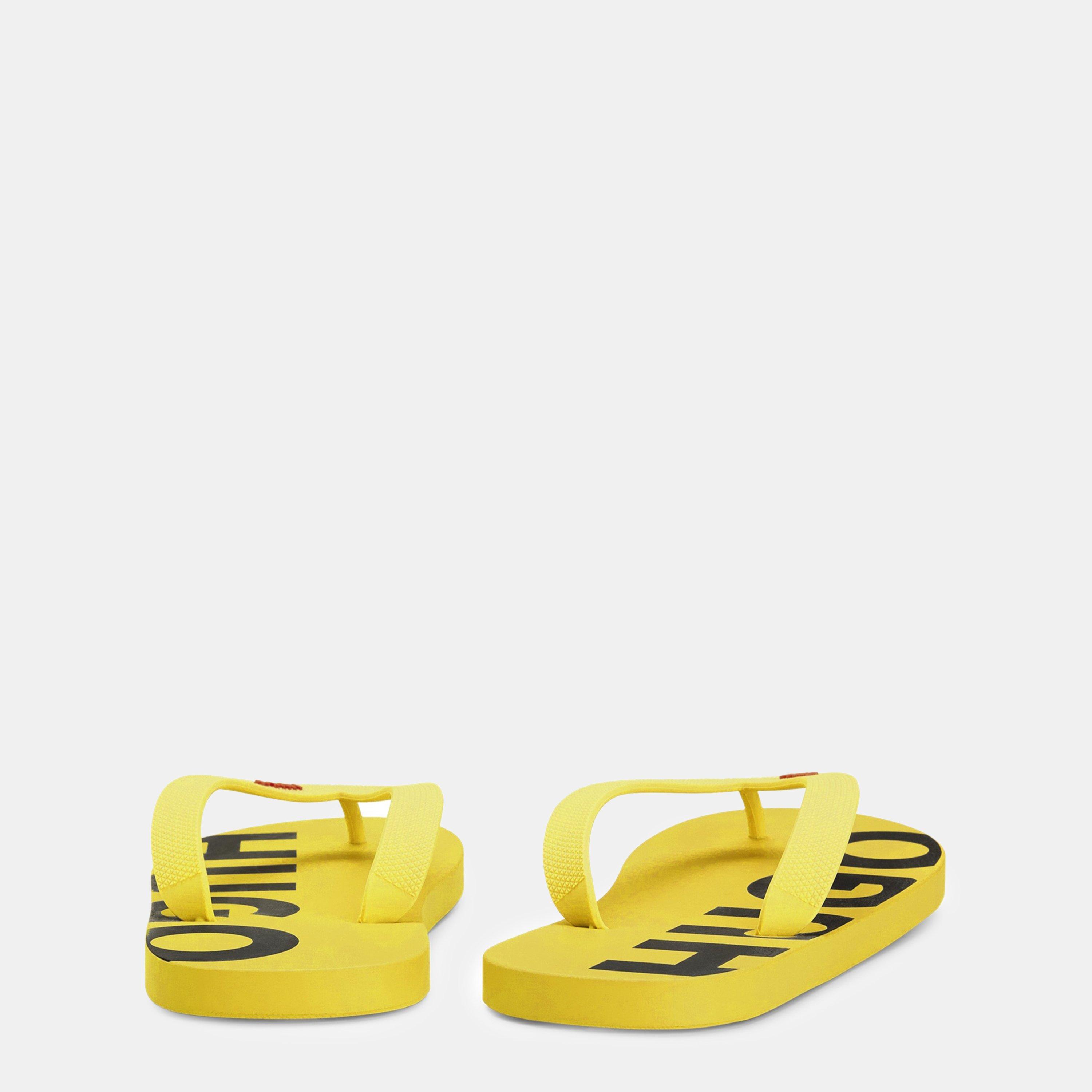 Bright Yellow - Hugo - Men's Flip Flops - 3