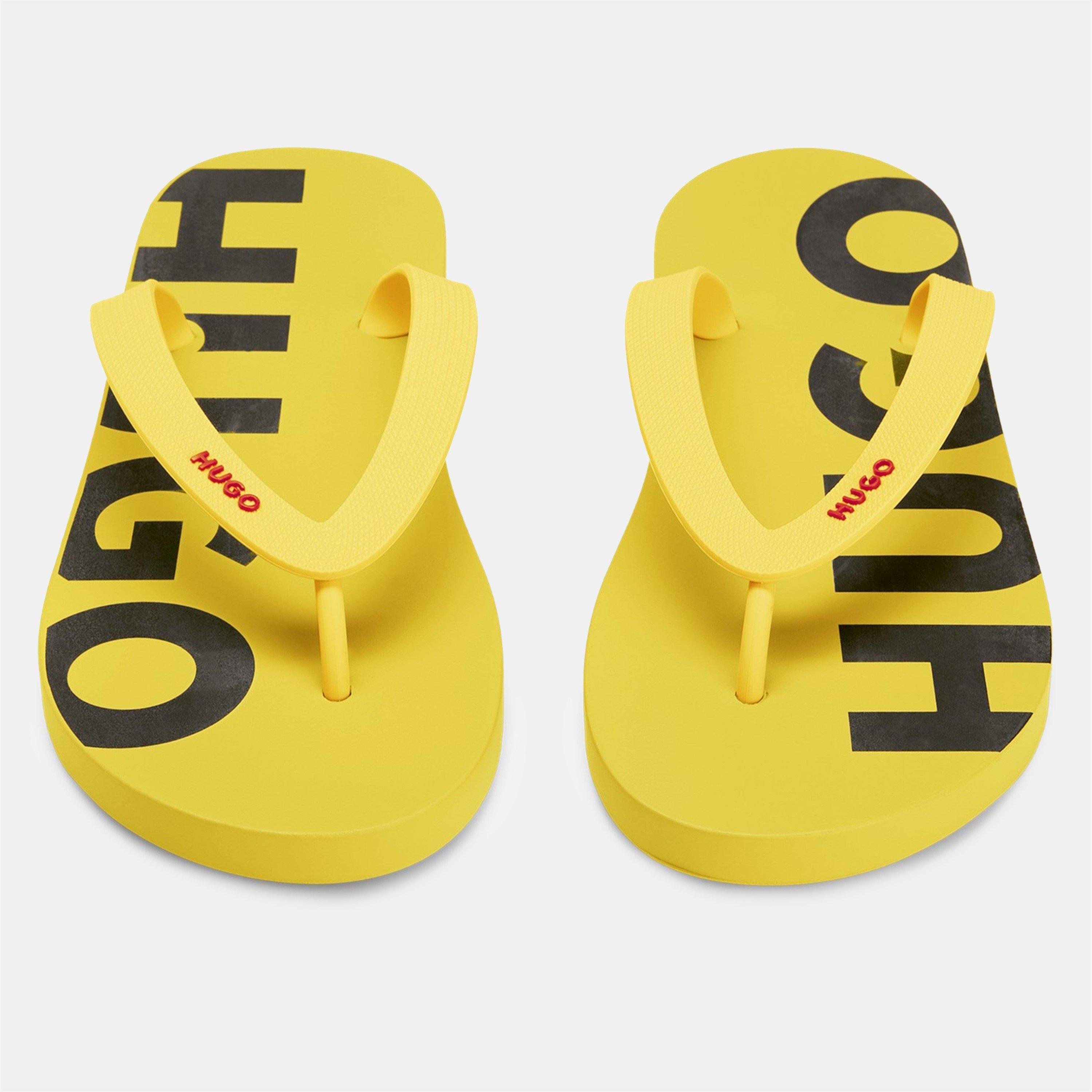 Bright Yellow - Hugo - Men's Flip Flops - 4