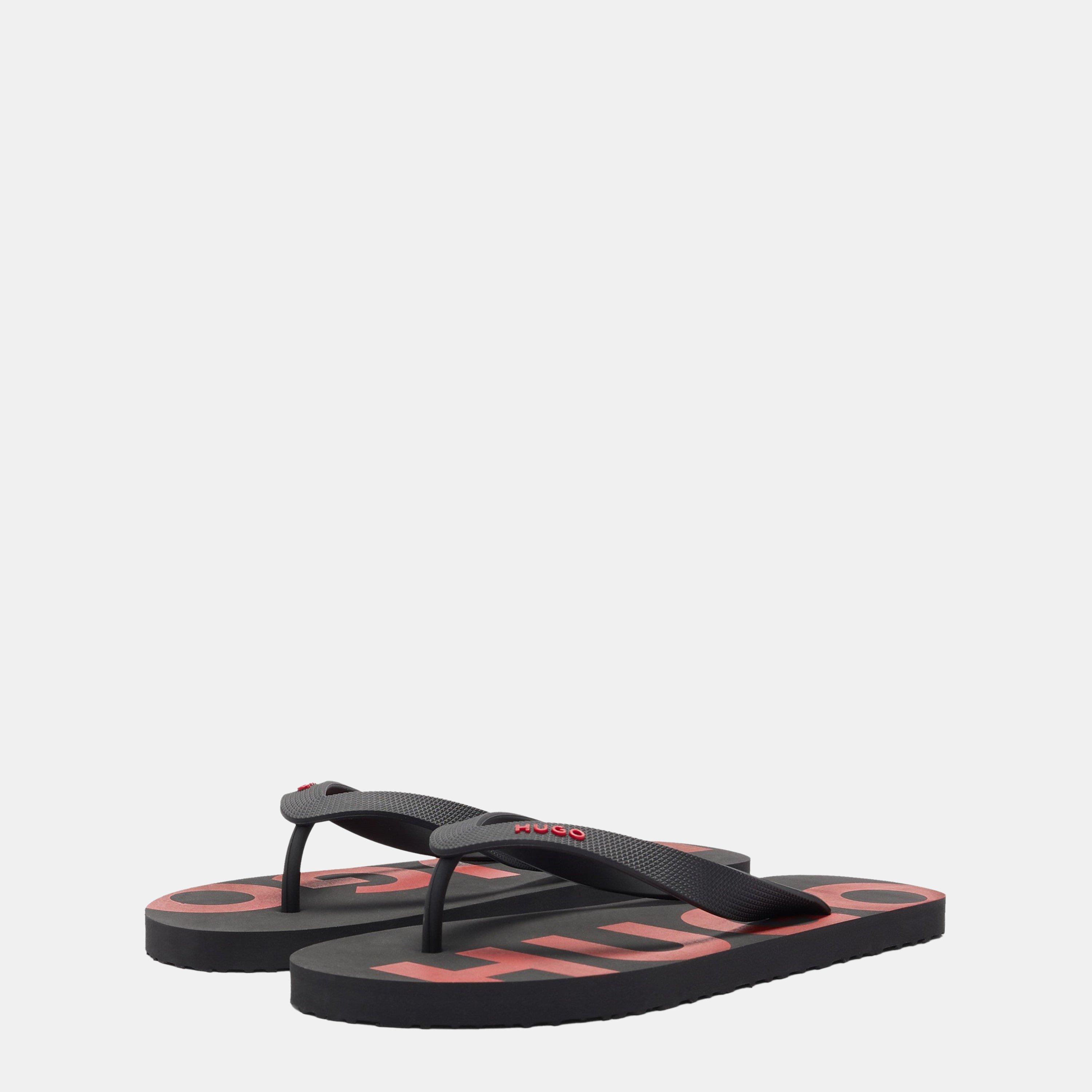 Black - Hugo - Men's Arvel Flip Flops - 2