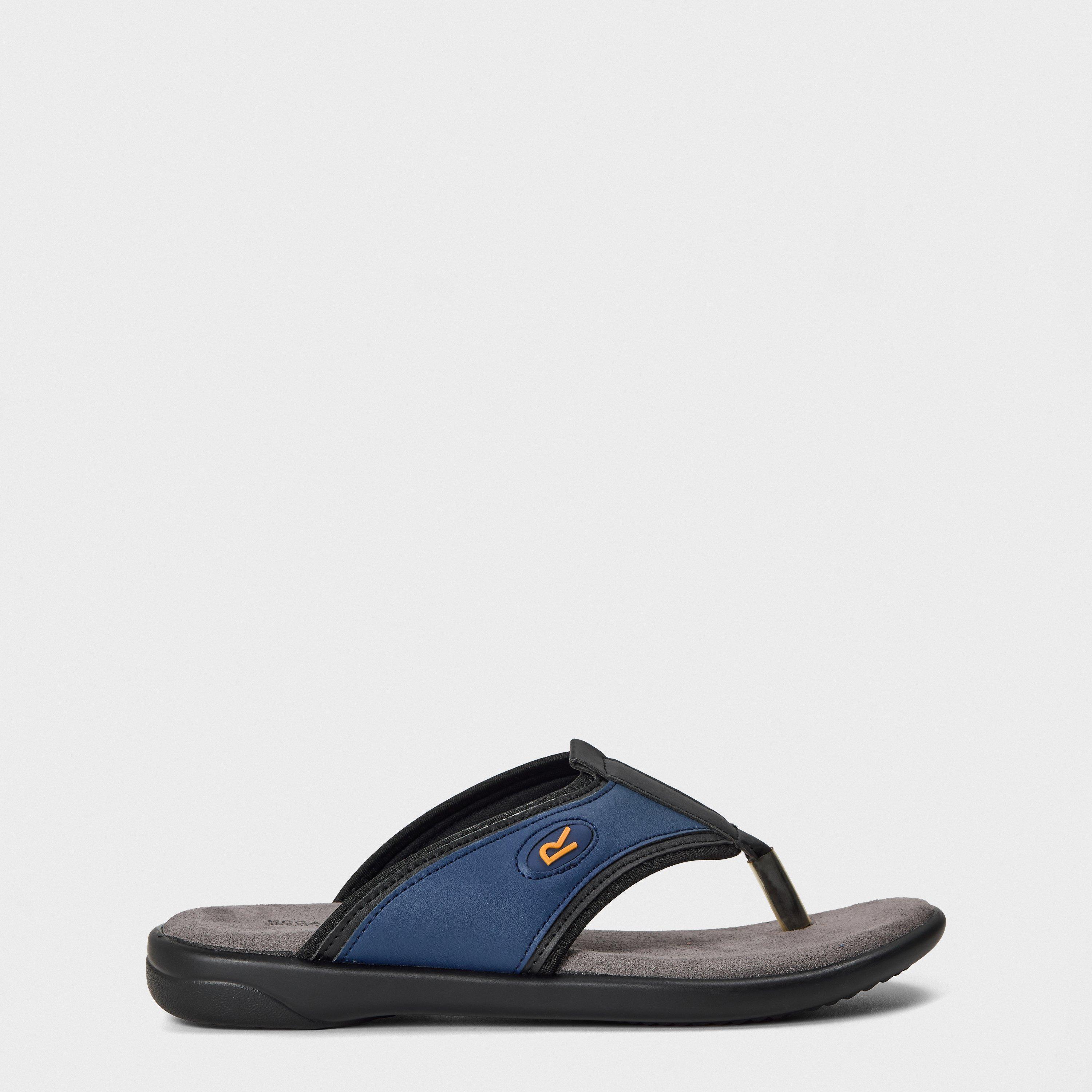 Navy/Grey - Regatta - Men's Travis Flat Sandal - 1