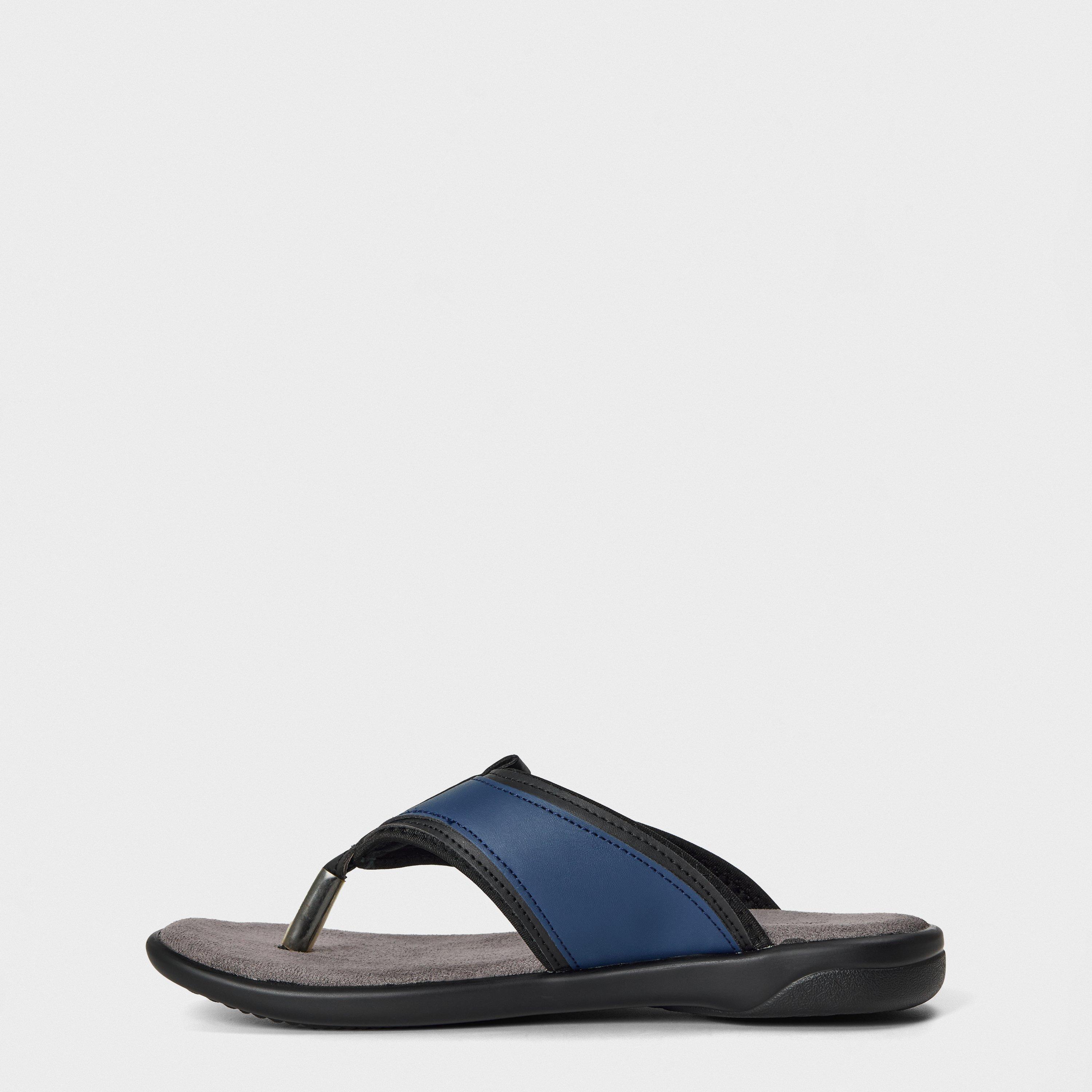 Navy/Grey - Regatta - Travis Flat Sandal - 2