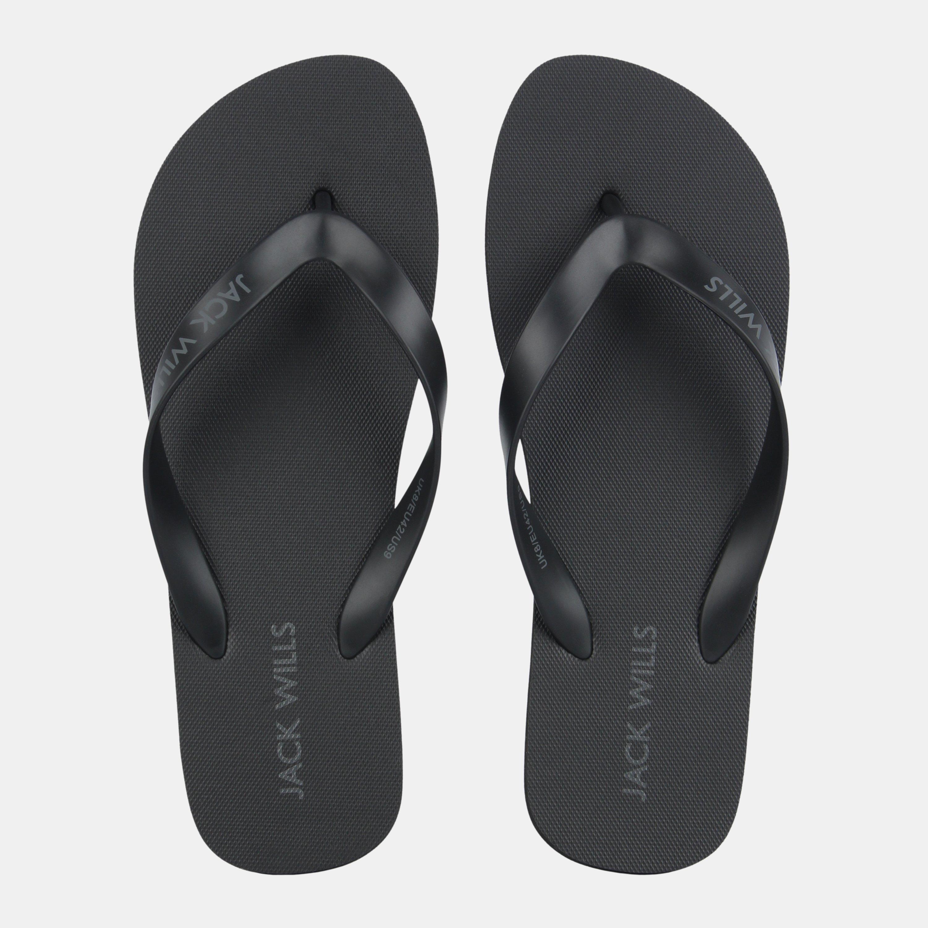 Zwart - Jack Wills - JW Flip Flop Sn63 - 4