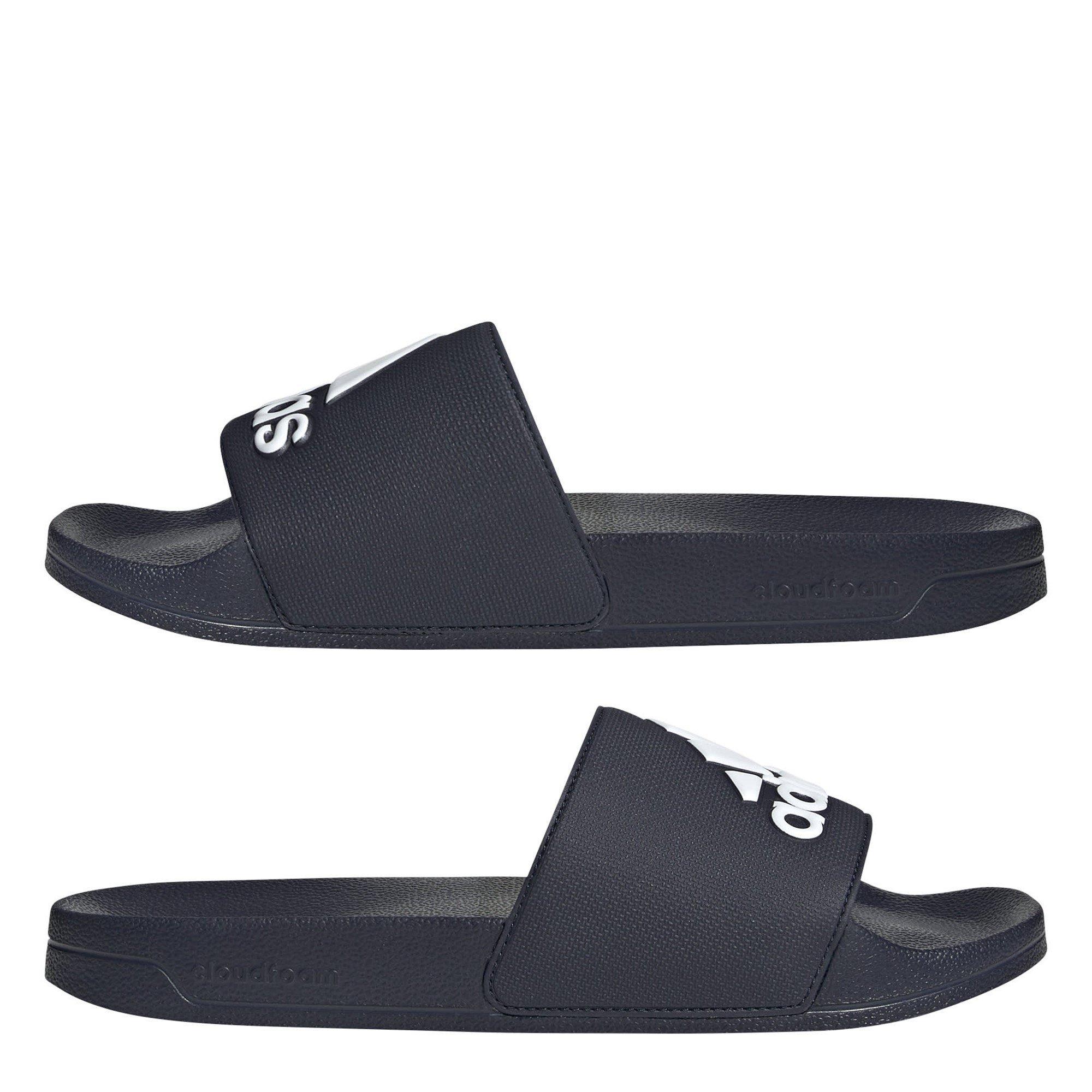 White/Black - adidas - Shower Slides - 9