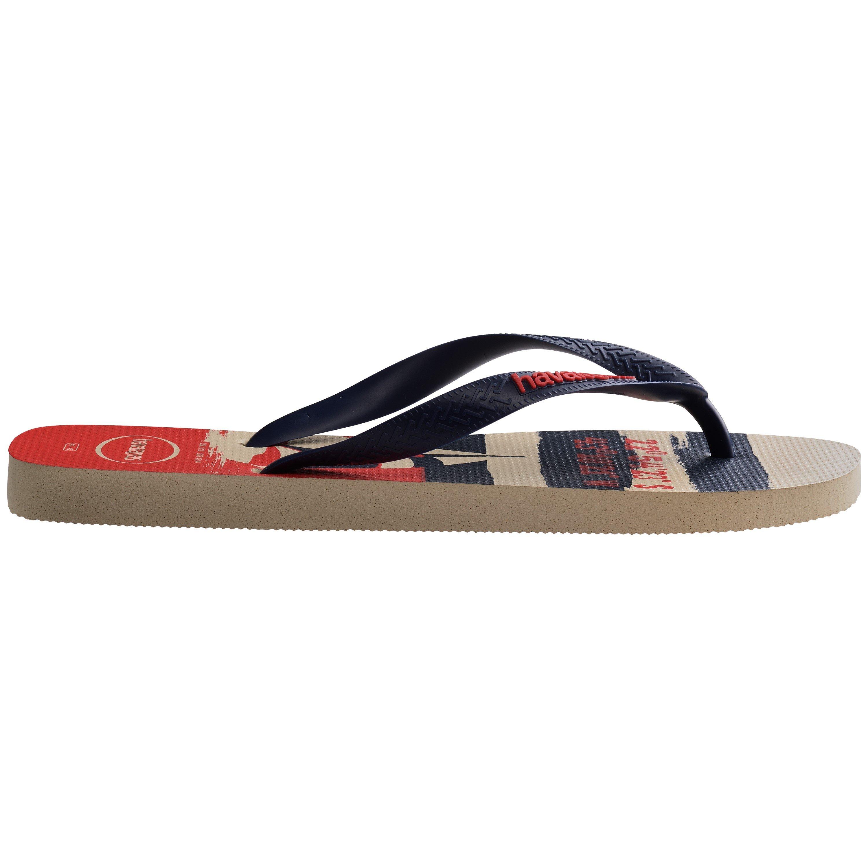 Beige - Havaianas - Men's Top Nautical Flip Flops - 1