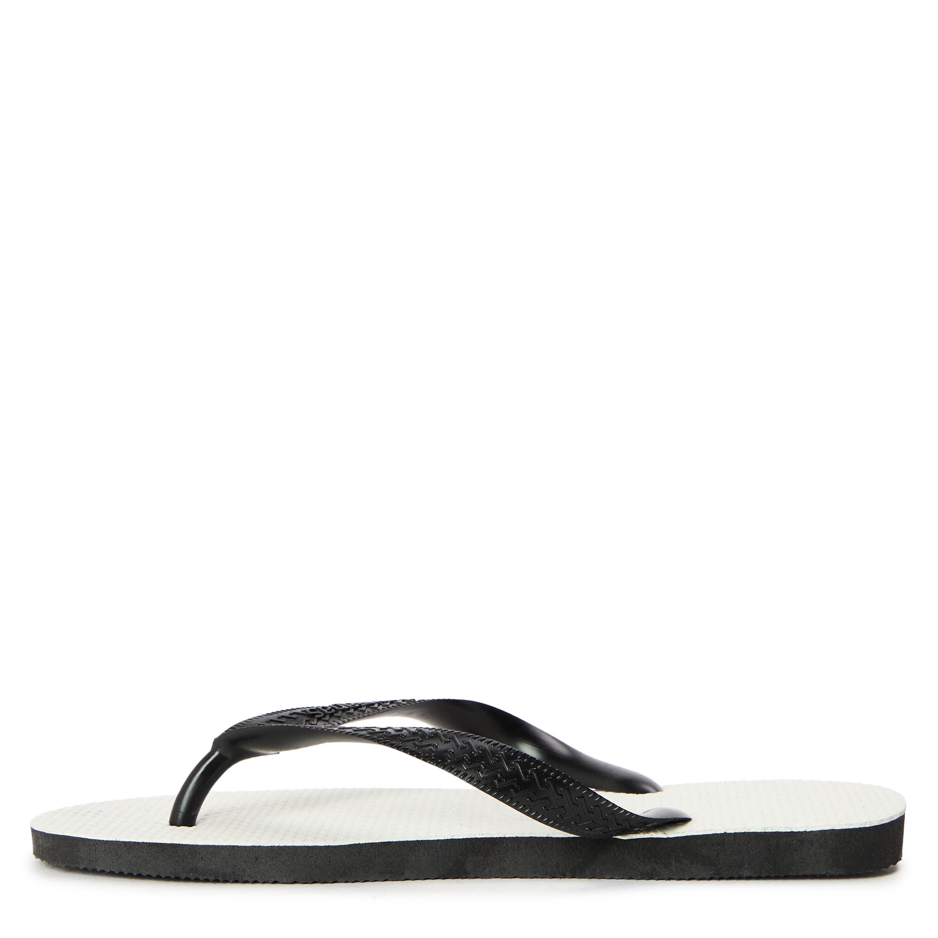 Black/White - Havaianas - Hav. Tradicional Black 39/40 Flip Flops Unisex Adults - 2