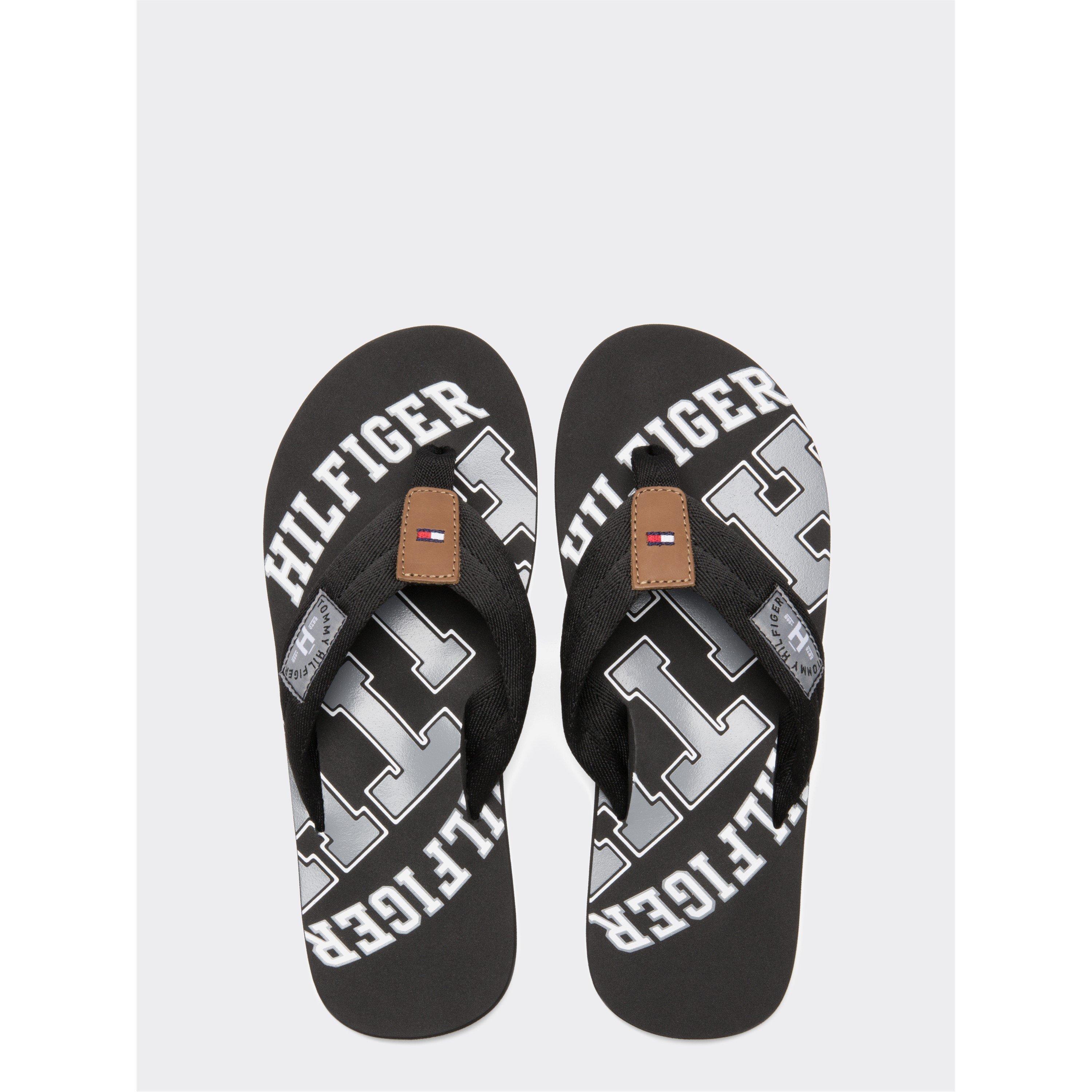 Black - Tommy Hilfiger - Tommy Hilfiger Essential Beach Sandal - 2