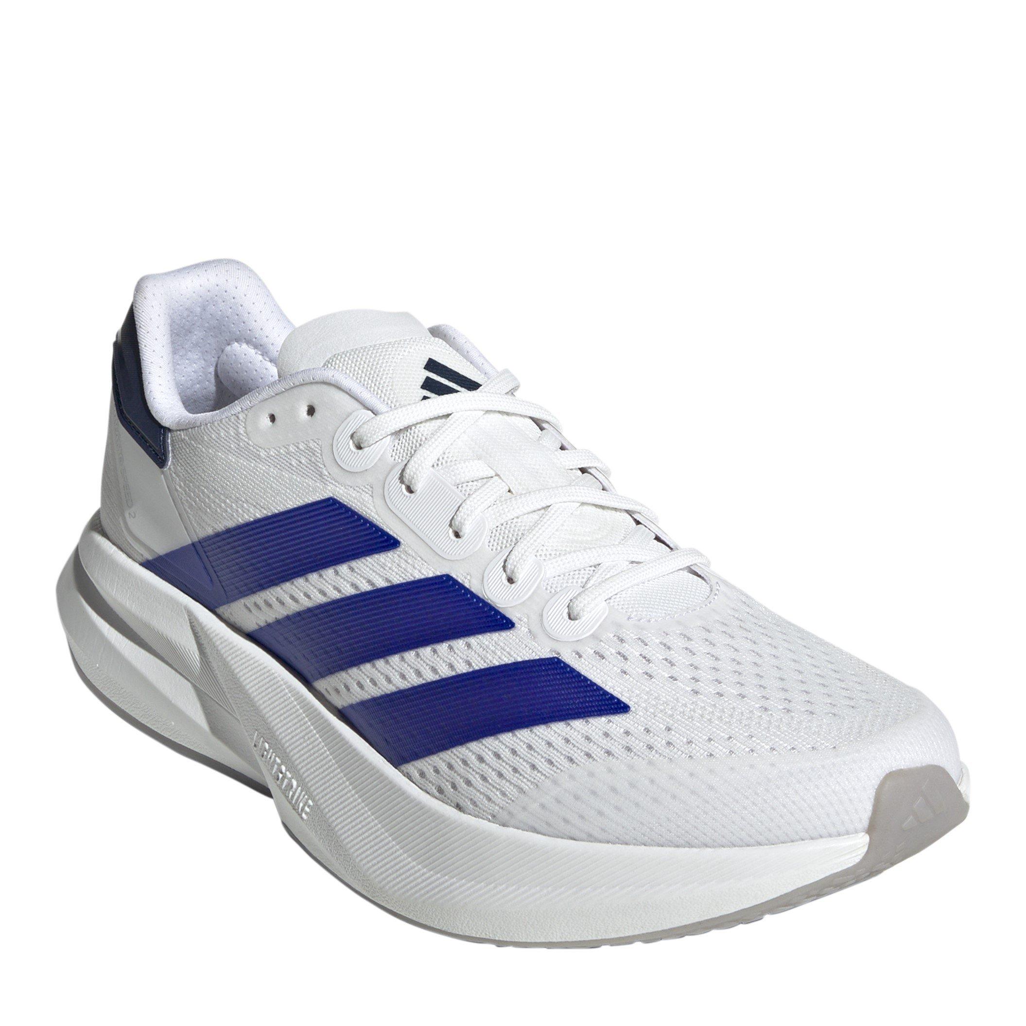Wit/Lucide Blauw - adidas - Pool Sliders - 3