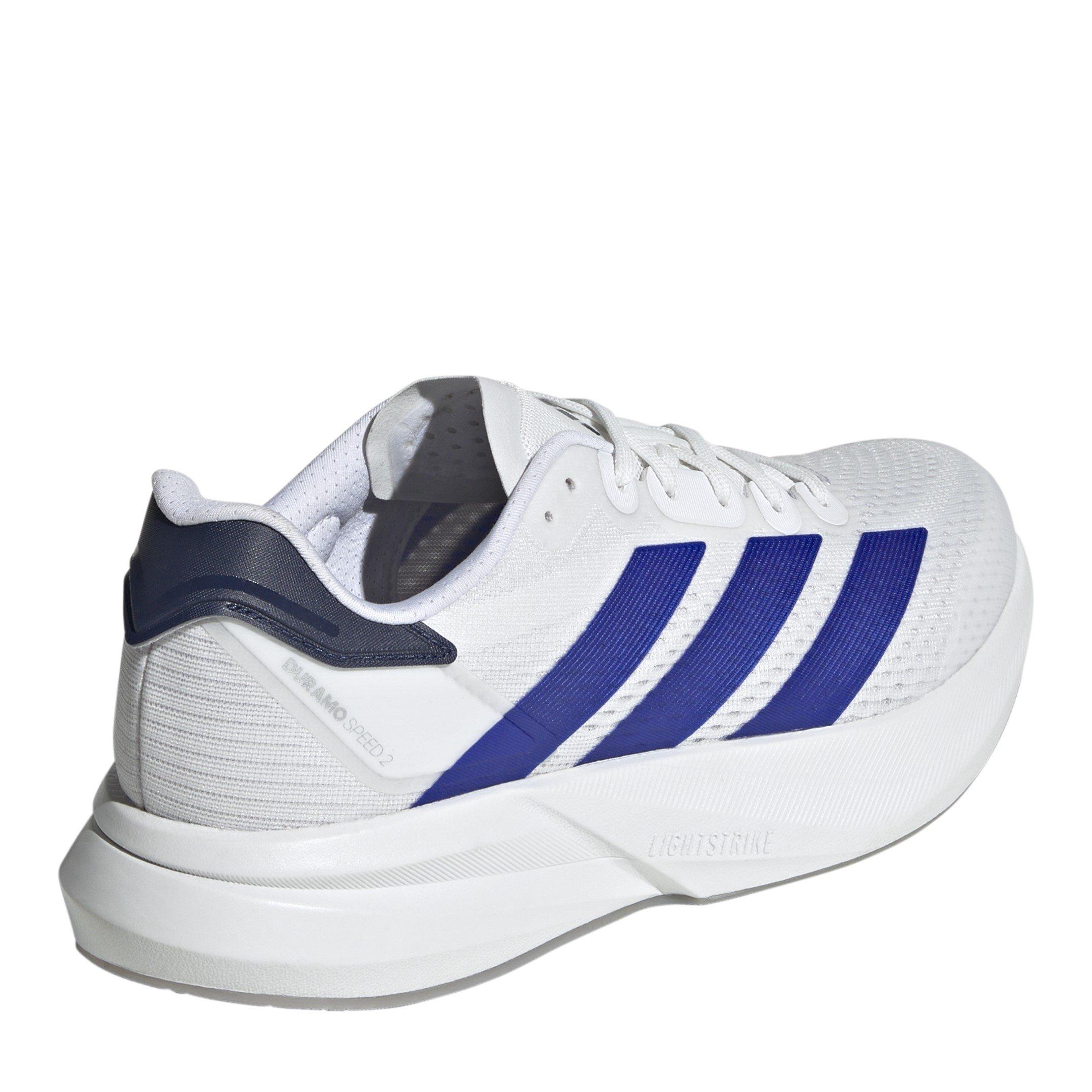 Wit/Lucide Blauw - adidas - Pool Sliders - 4