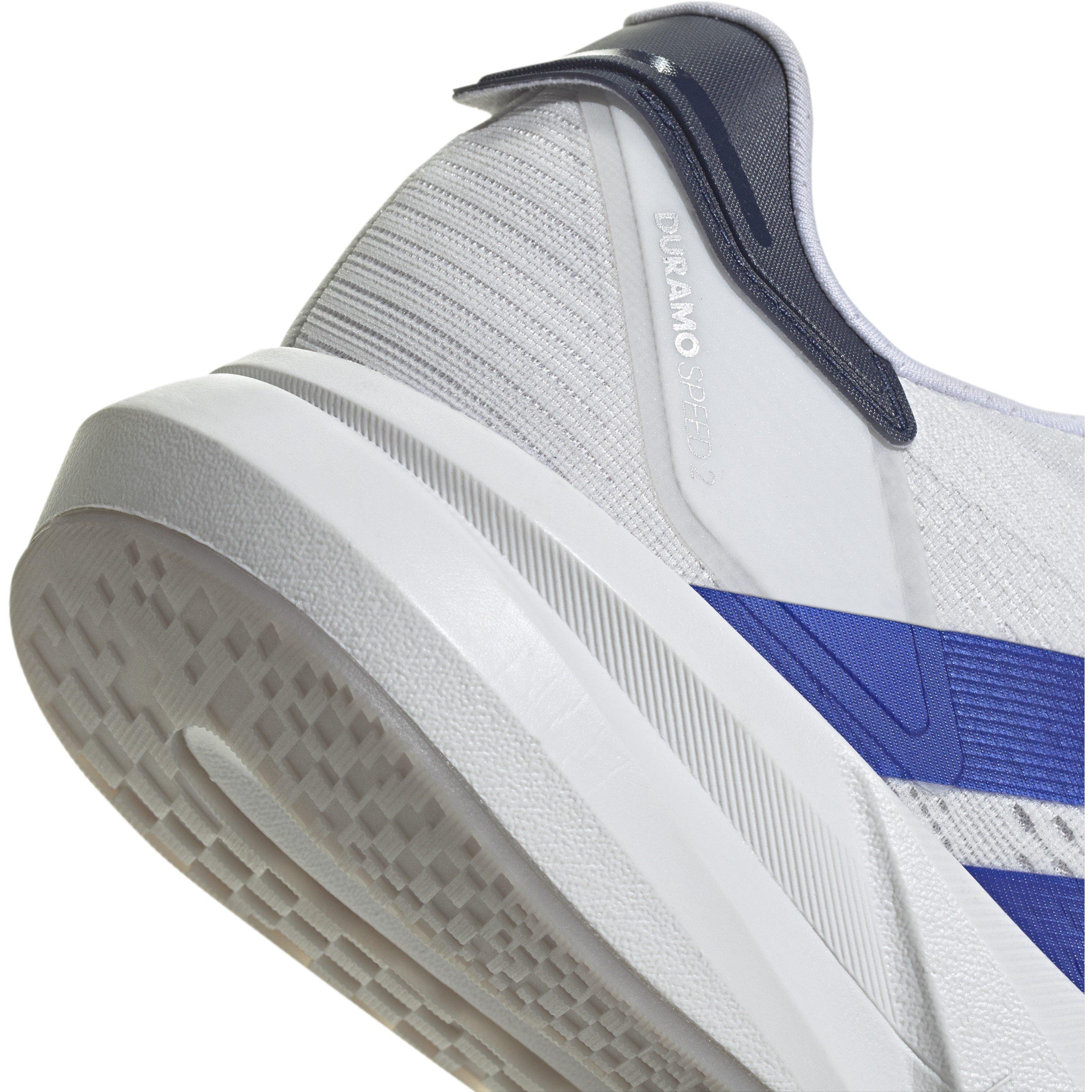 Wit/Lucide Blauw - adidas - Pool Sliders - 8