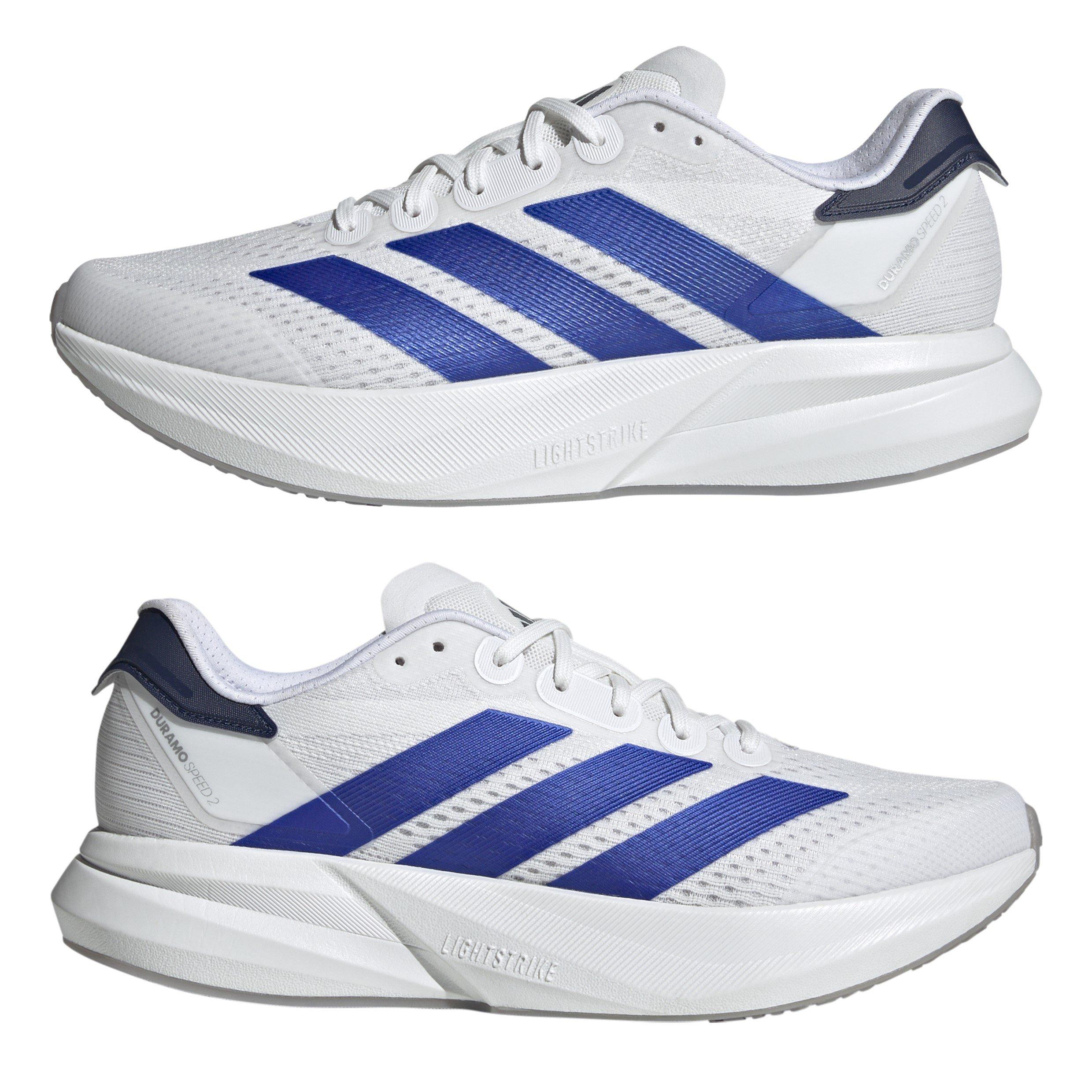 Wit/Lucide Blauw - adidas - Pool Sliders - 9