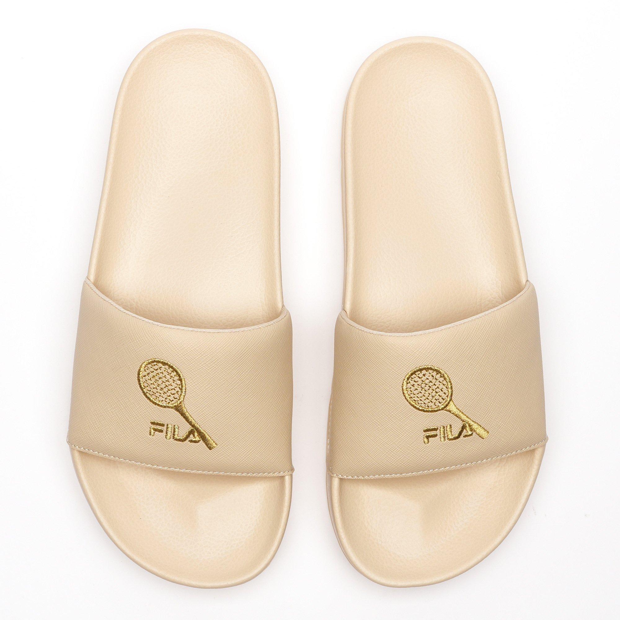 Bge/Bge/Bge - Fila - Drifter OM Embroidered Adults Slide Sandals - 3