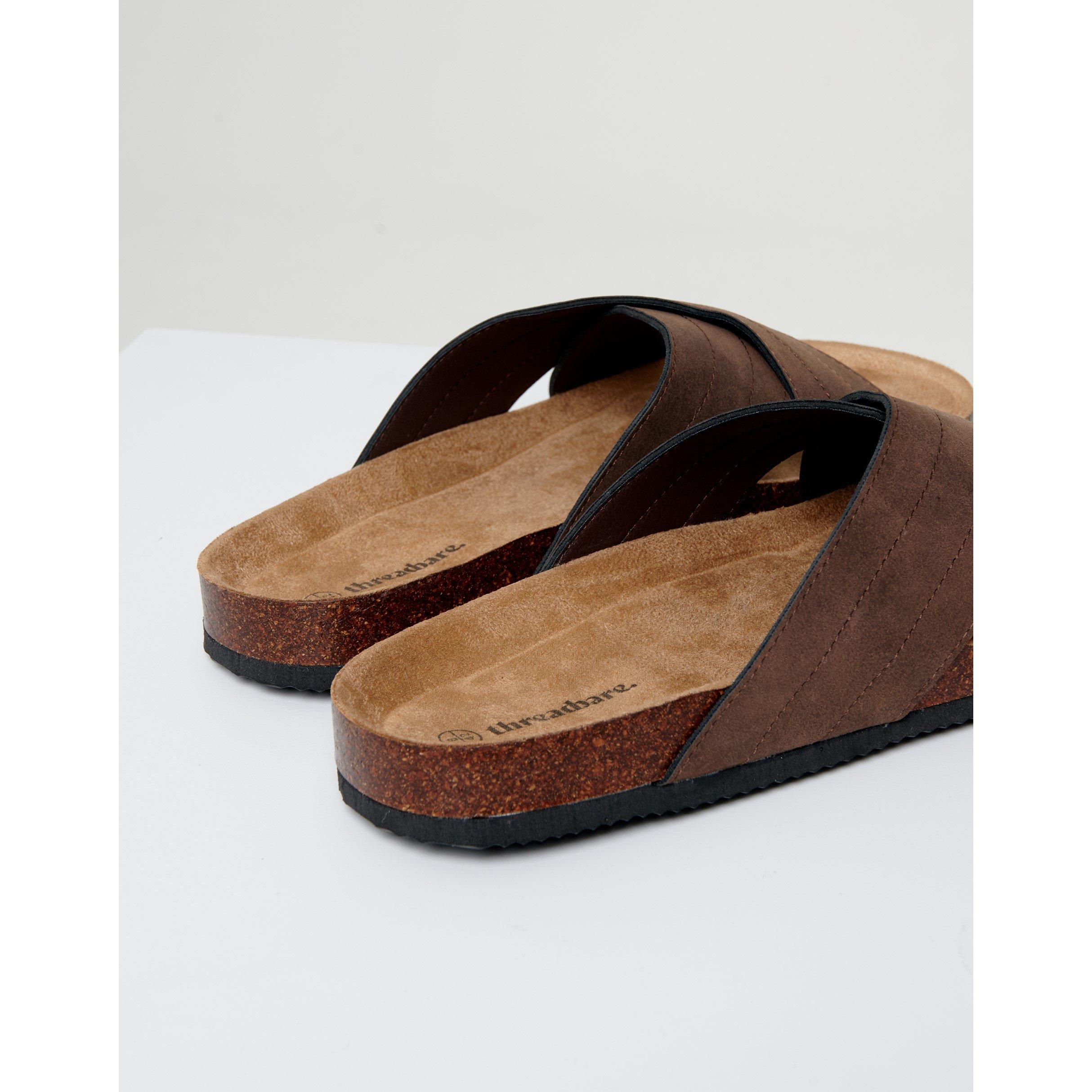 Chocolate - Threadbare - Atlante Flat Sandal - 4