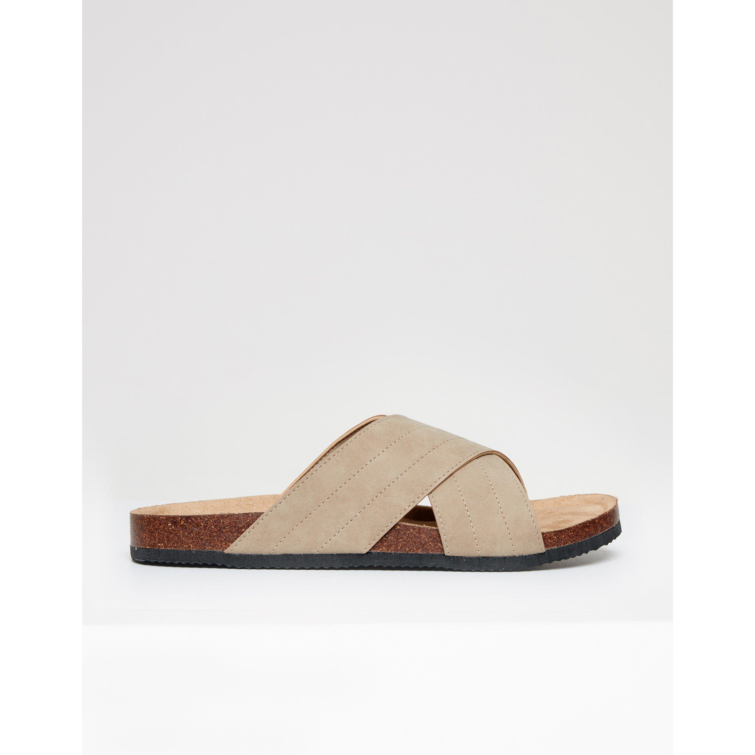 Bež - Threadbare - Men's Atlante Flat Sandal - 3