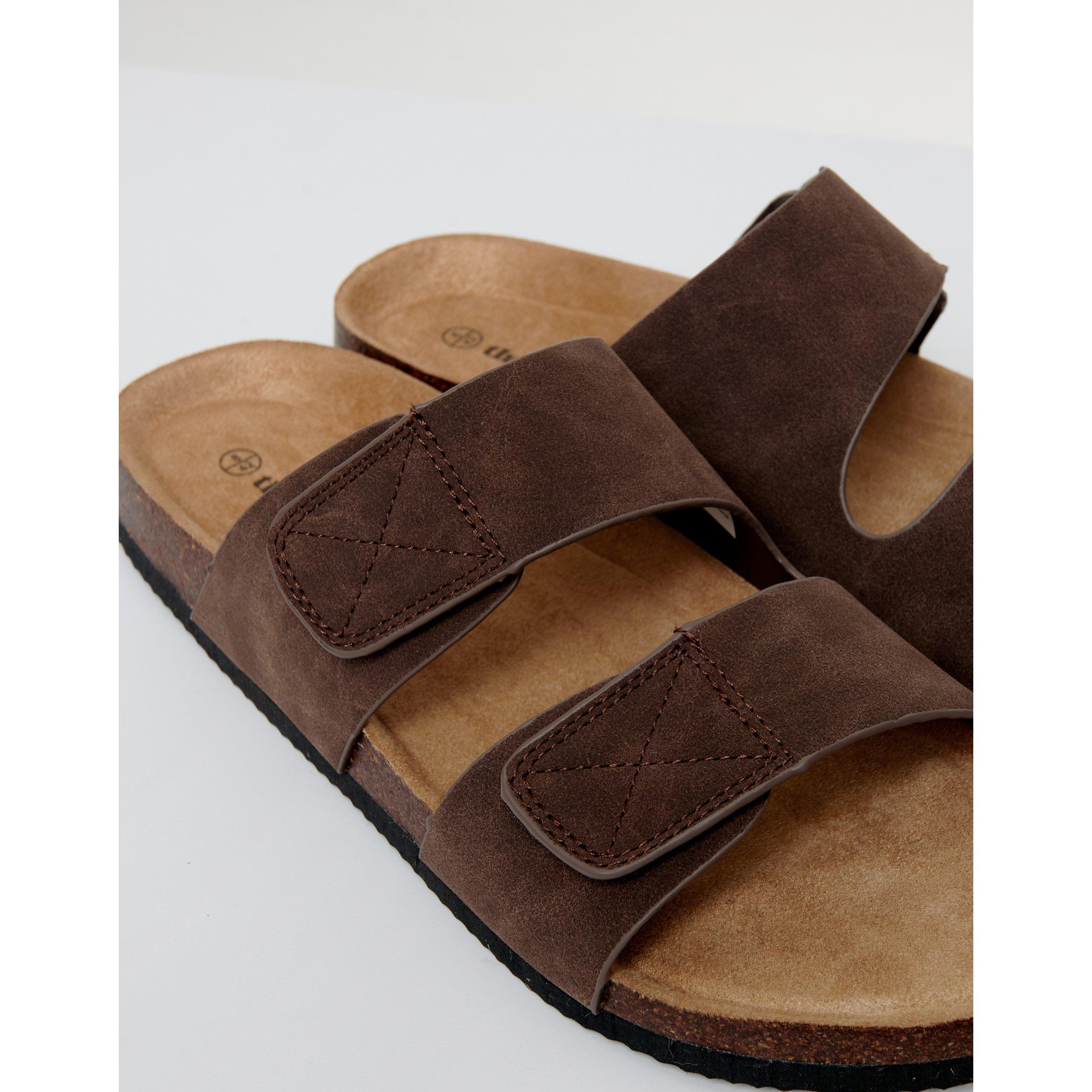 Chocolate - Threadbare - Artemis Flat Sandal - 2