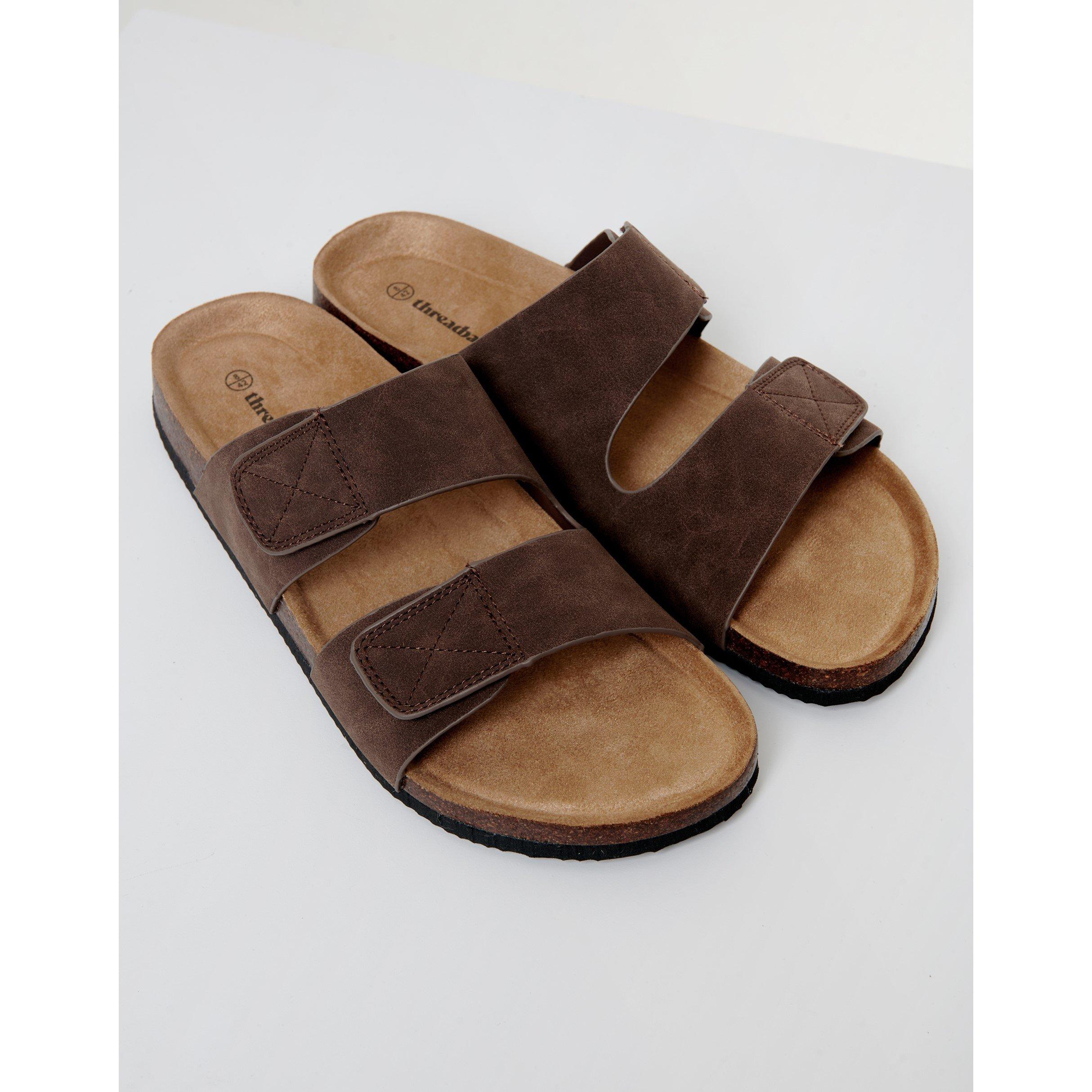 Chocolate - Threadbare - Artemis Flat Sandal - 3
