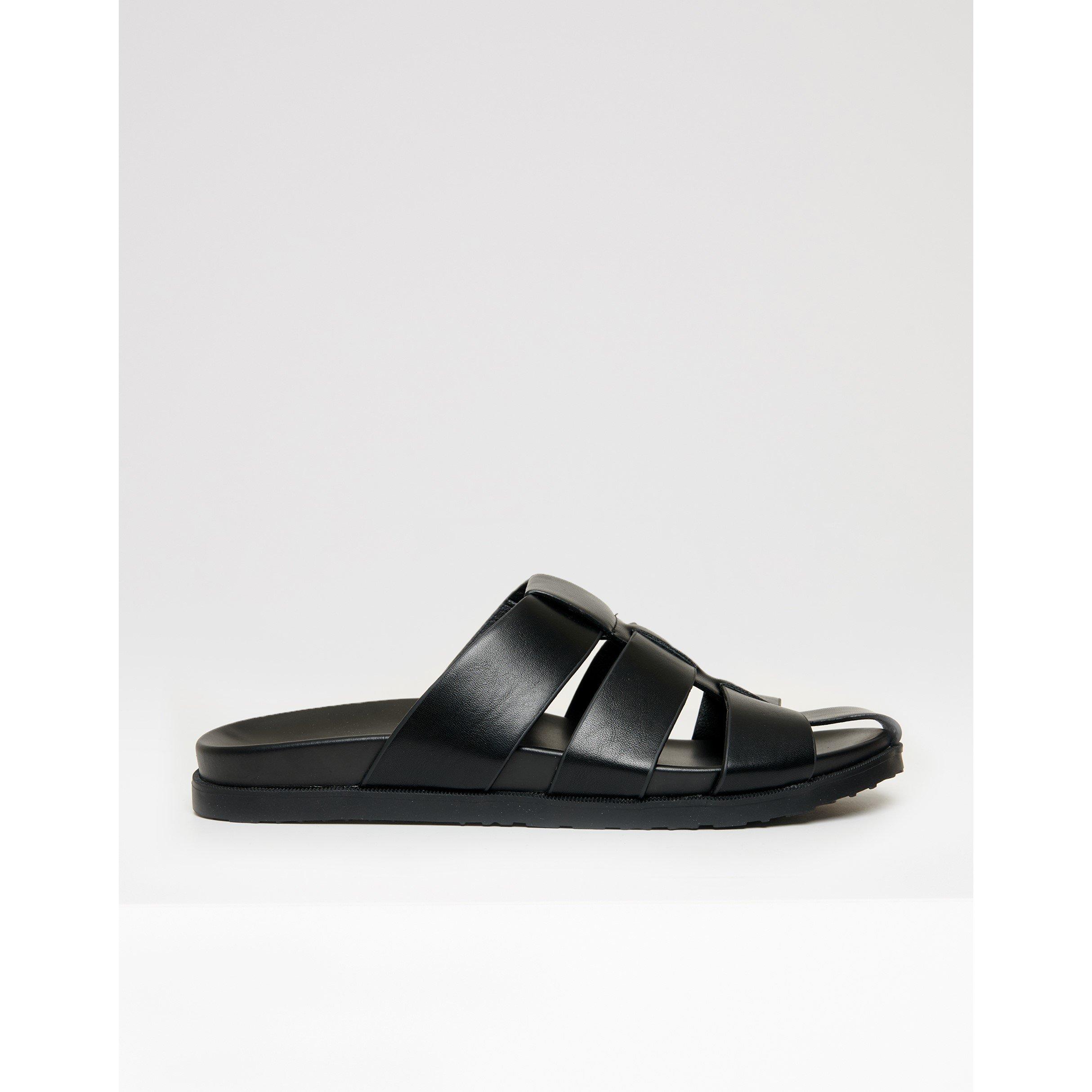 Black - Threadbare - Abel Flat Sandals - 3