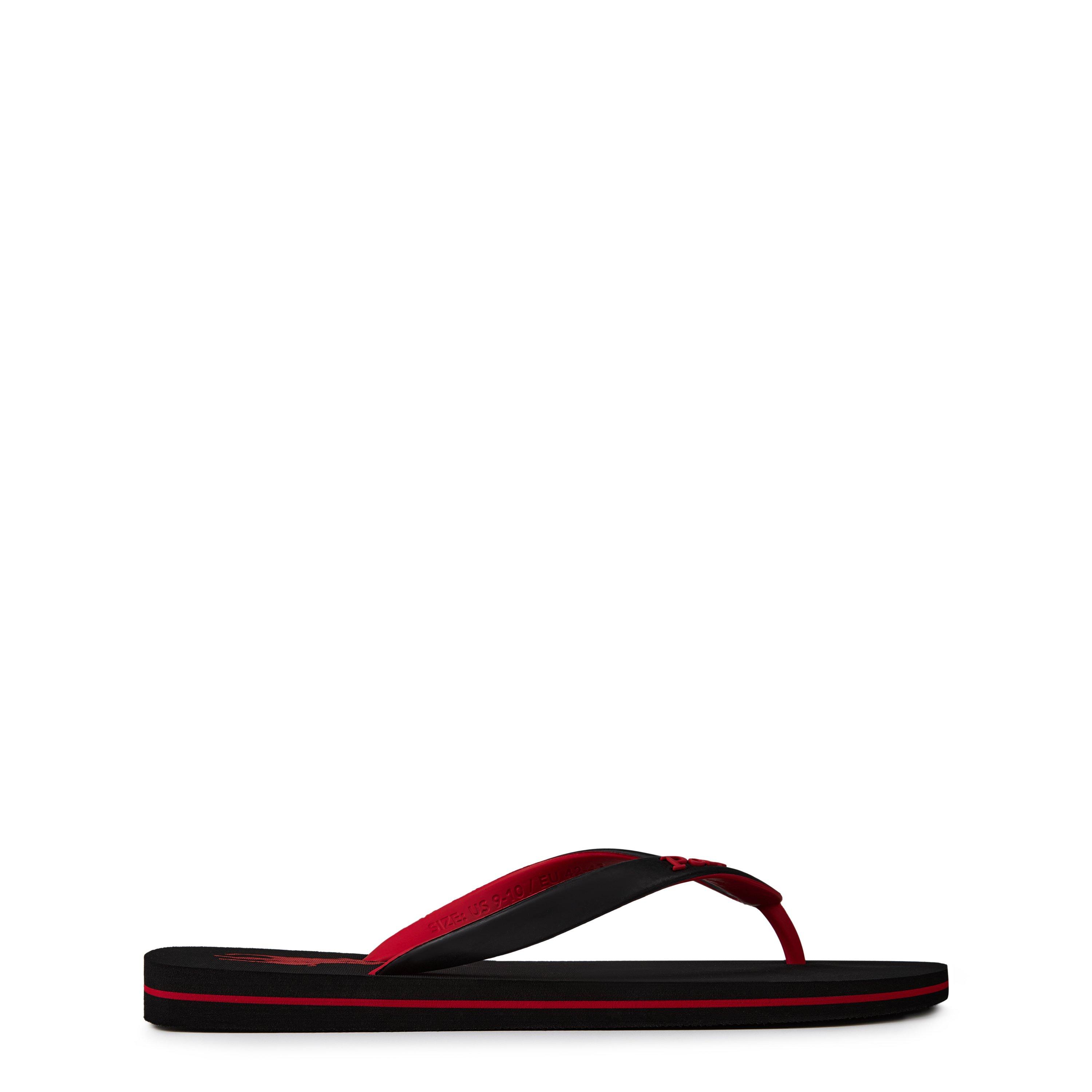 Black - Polo Ralph Lauren - Bolt Logo Flip Flops - 1