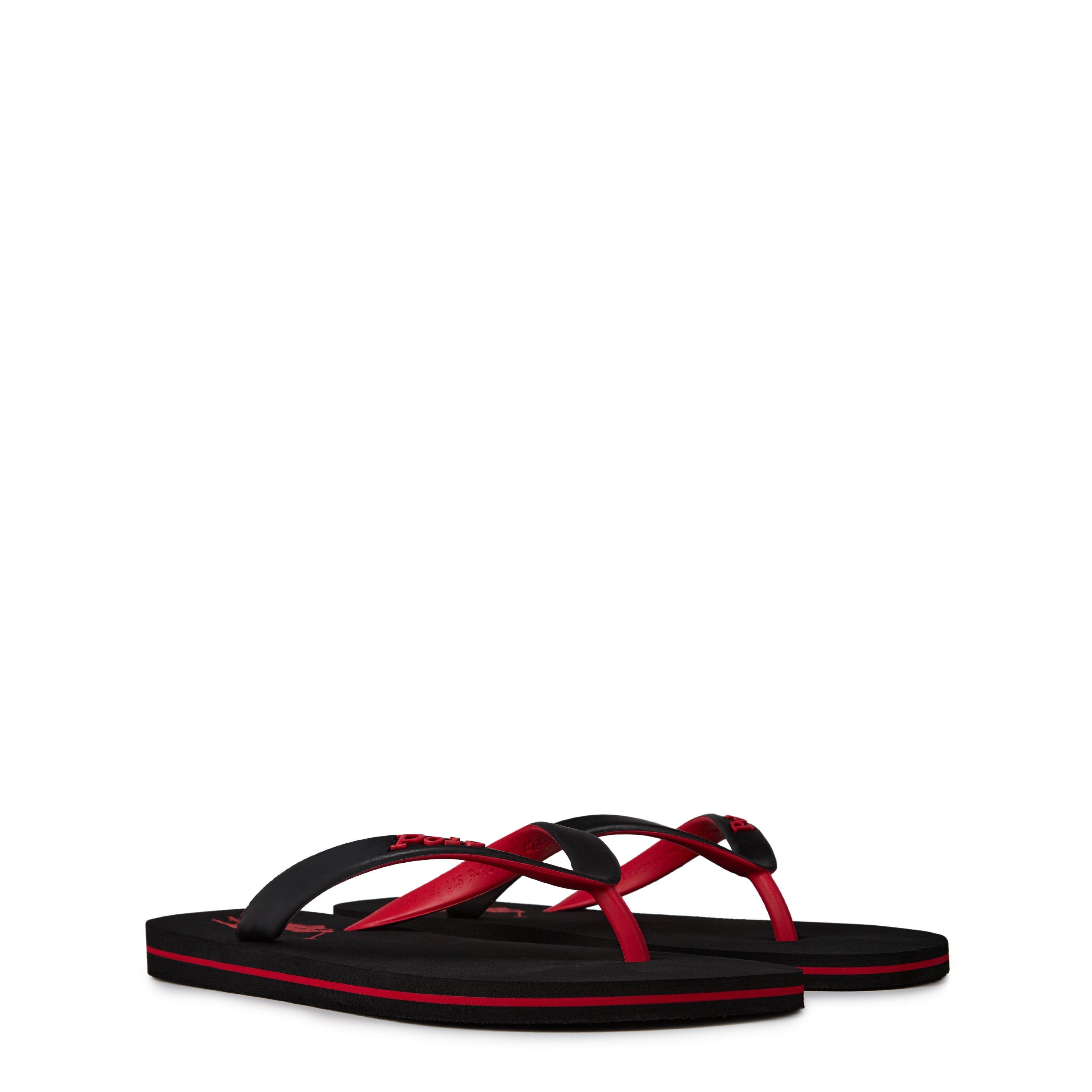 Black - Polo Ralph Lauren - Bolt Logo Flip Flops - 3