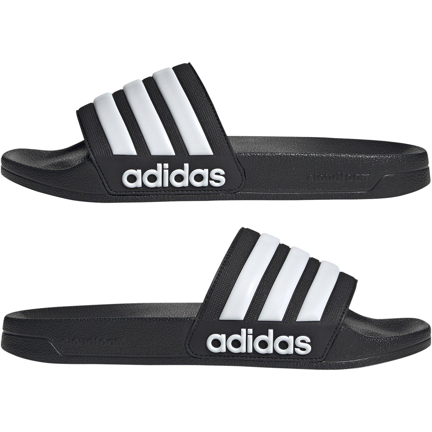 Crno/Bijelo - adidas - Adilette Shower Slides Unisex - 9