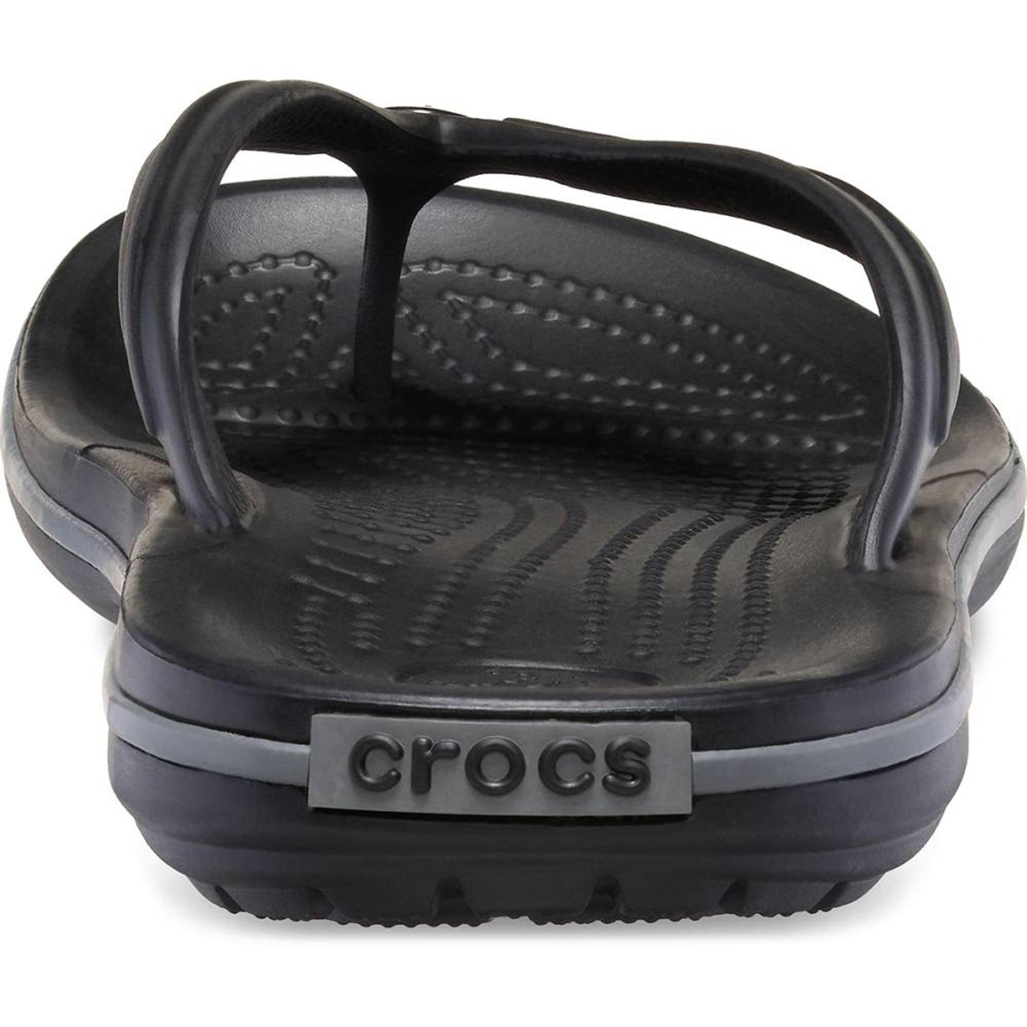 Black/SlateGry - Crocs - Cband Flip Flops - 3