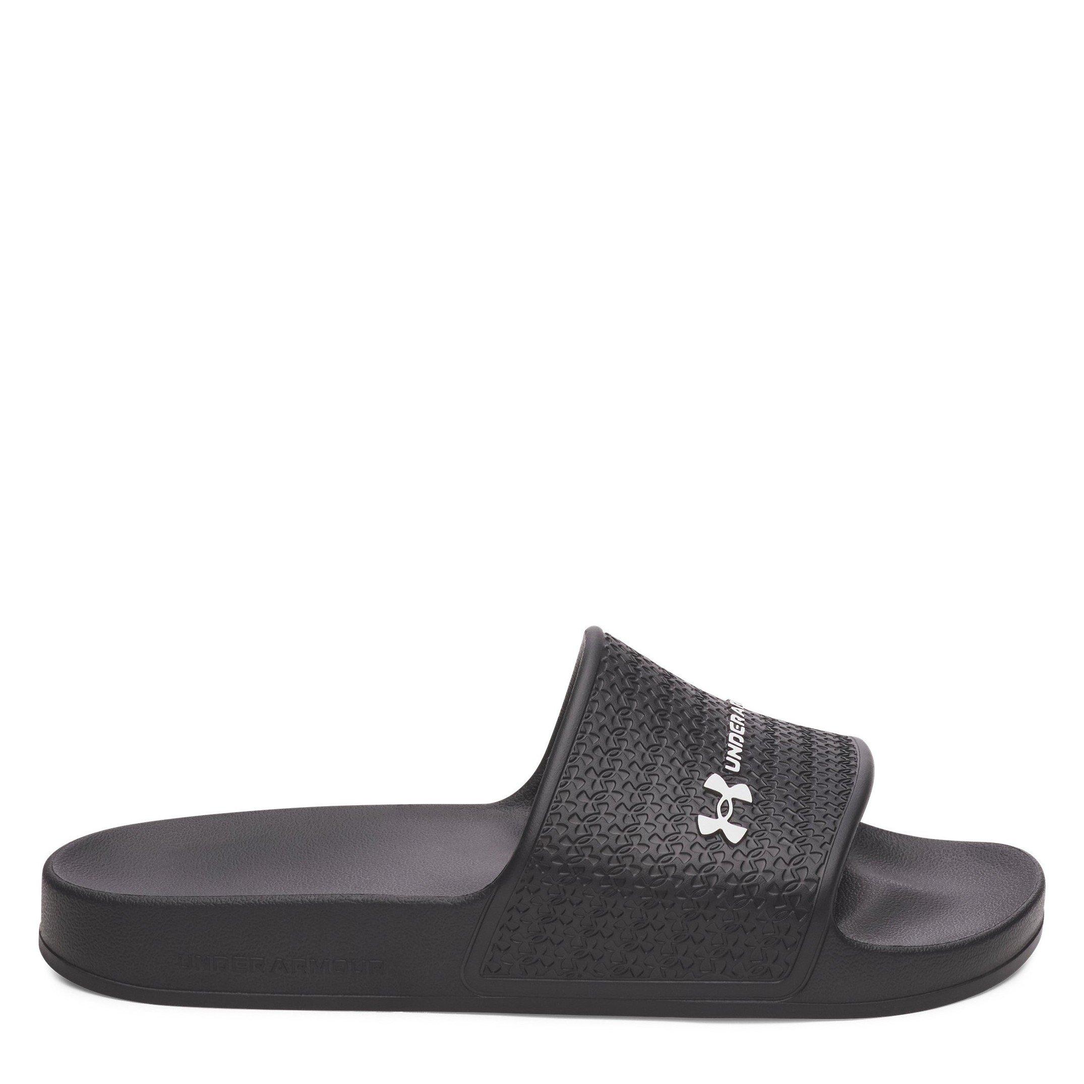 Black/Blk/White - Under Armour - Armr Slide Lite Sn62 - 1