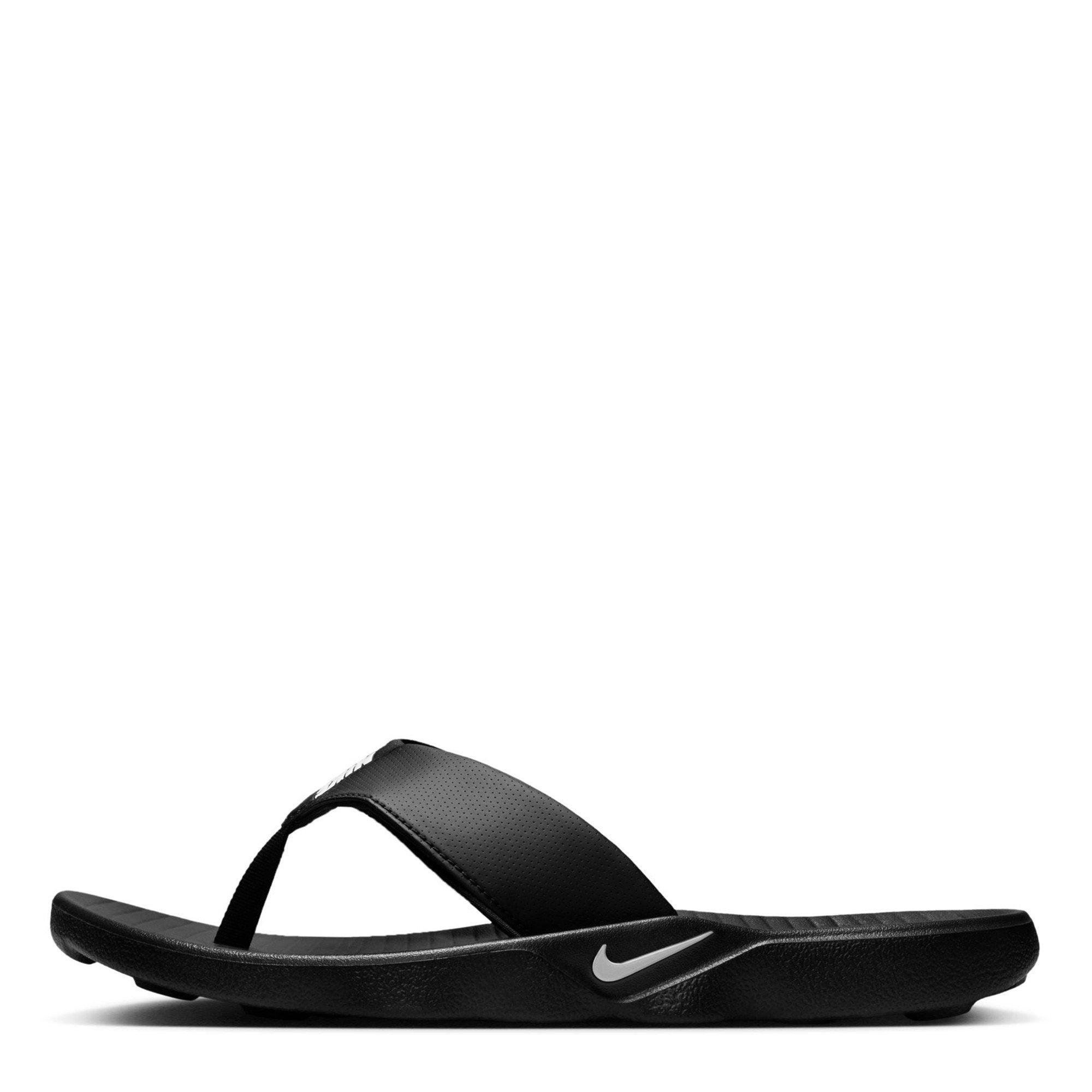 Black/White - Nike - Men's Marina Flip Flops - 5