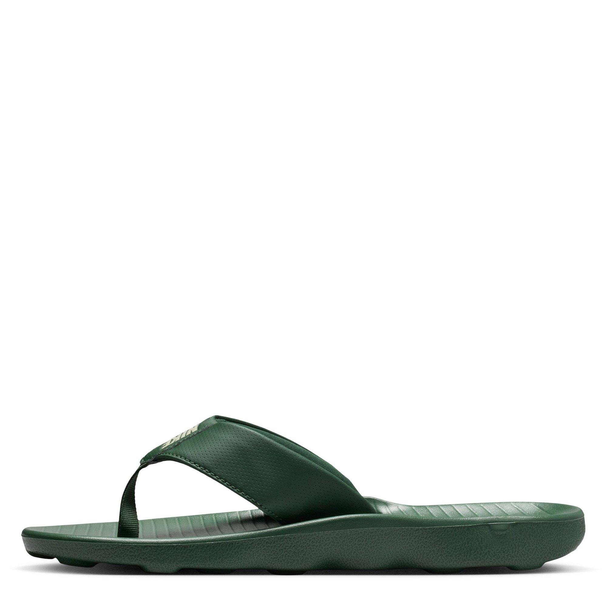 Fir/Lt Khaki - Nike - Men's Marina Flip Flops - 2
