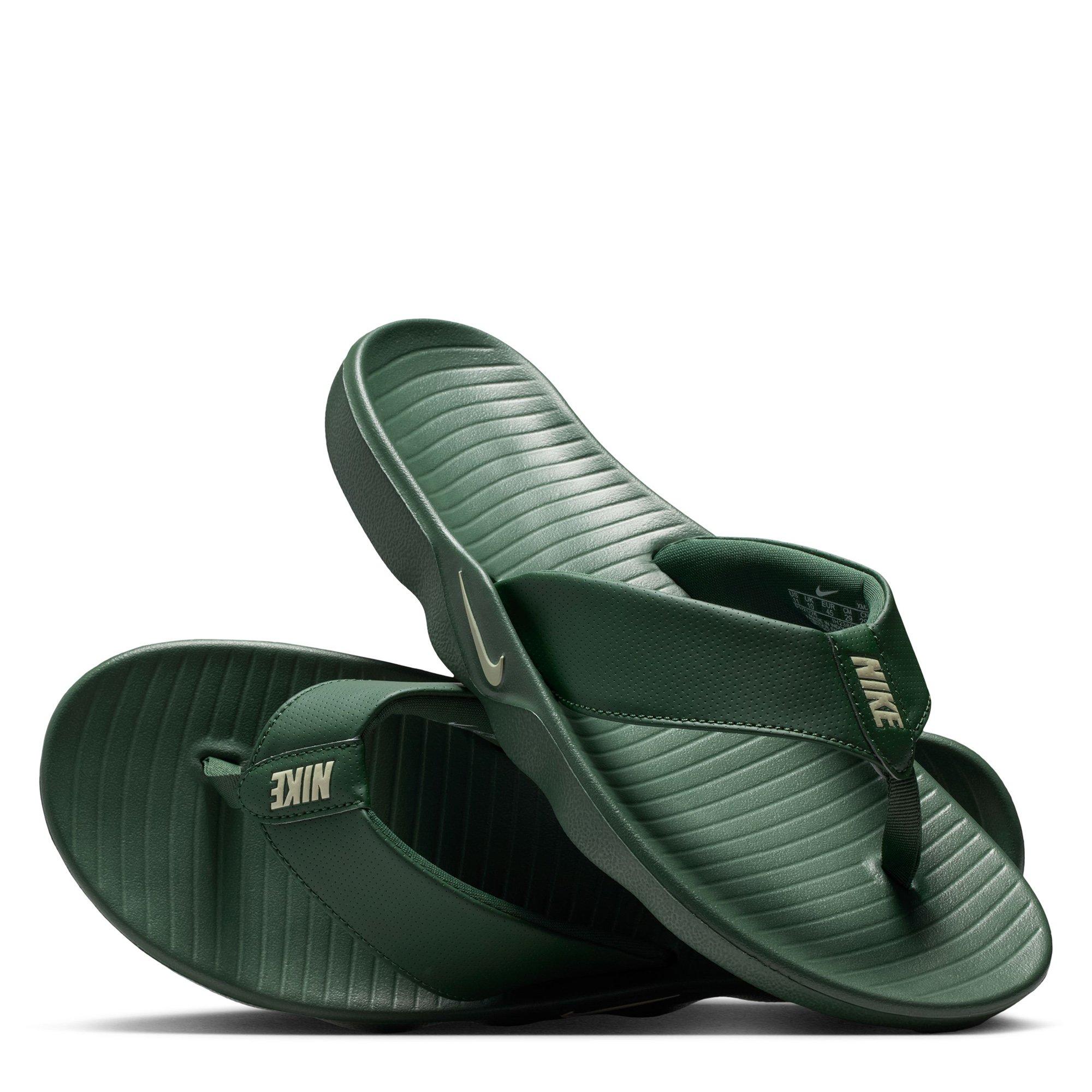 Fir/Lt Khaki - Nike - Men's Marina Flip Flops - 5