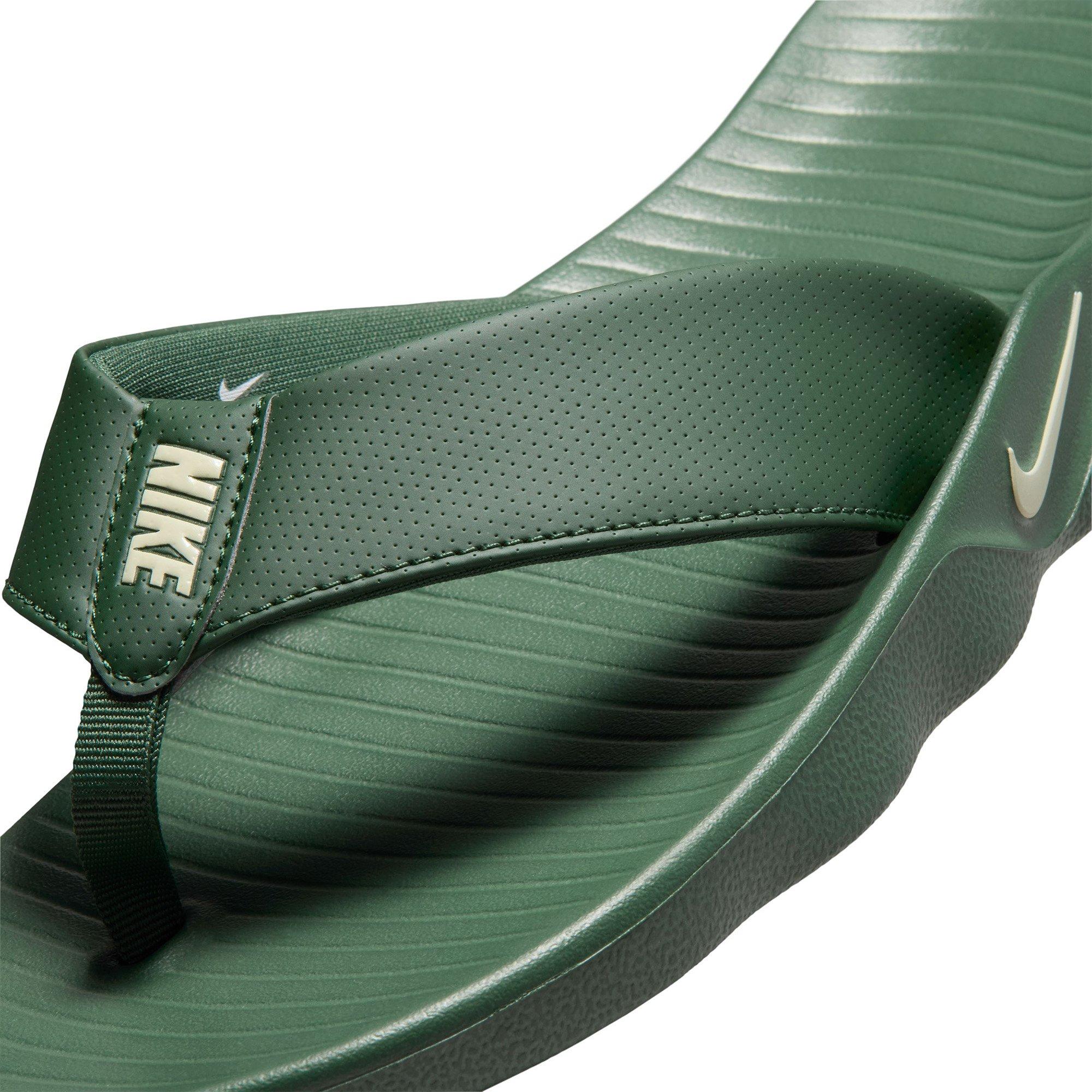 Fir/Lt Khaki - Nike - Men's Marina Flip Flops - 6