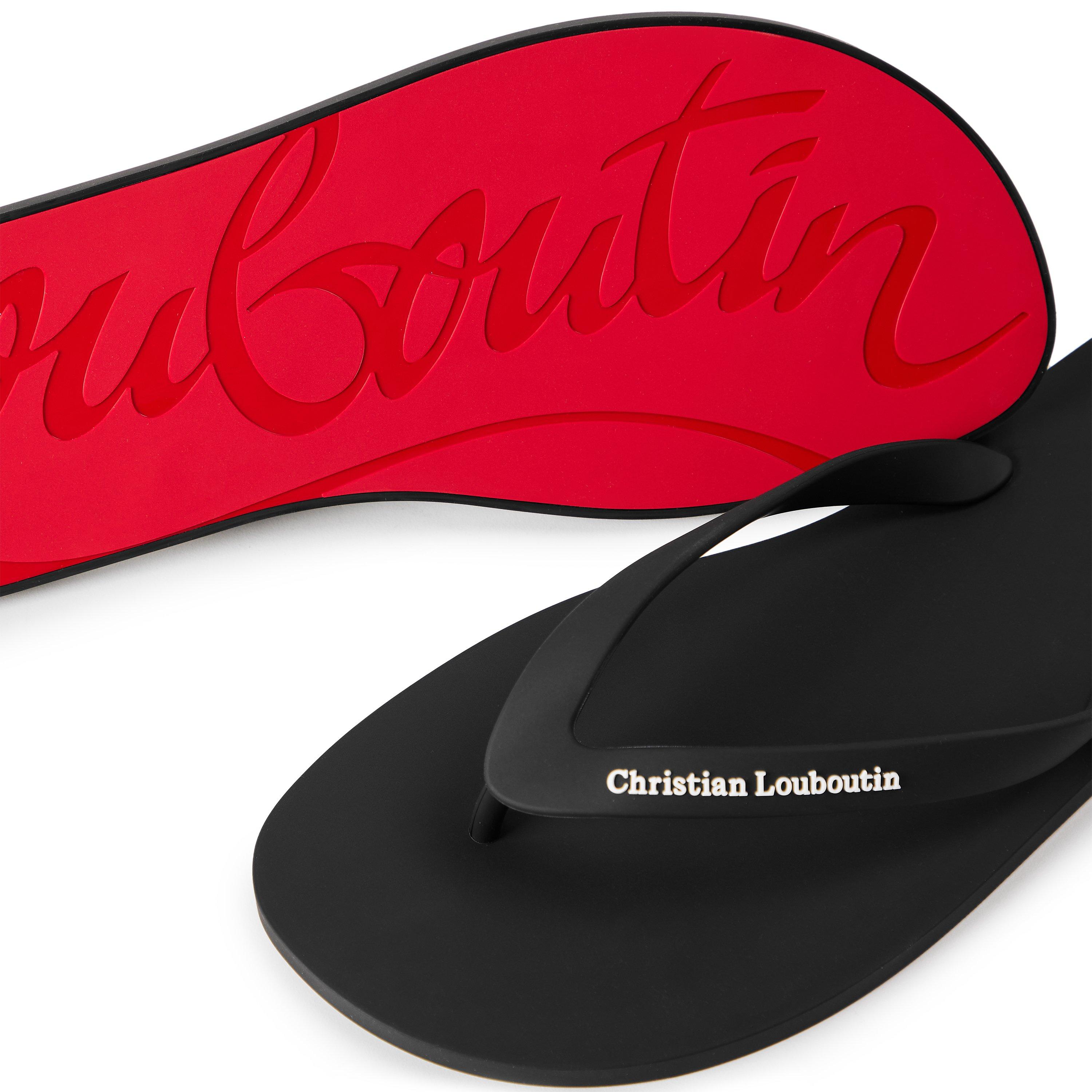 Black - Christian Louboutin - By Jaden Smith Flip Flops - 4