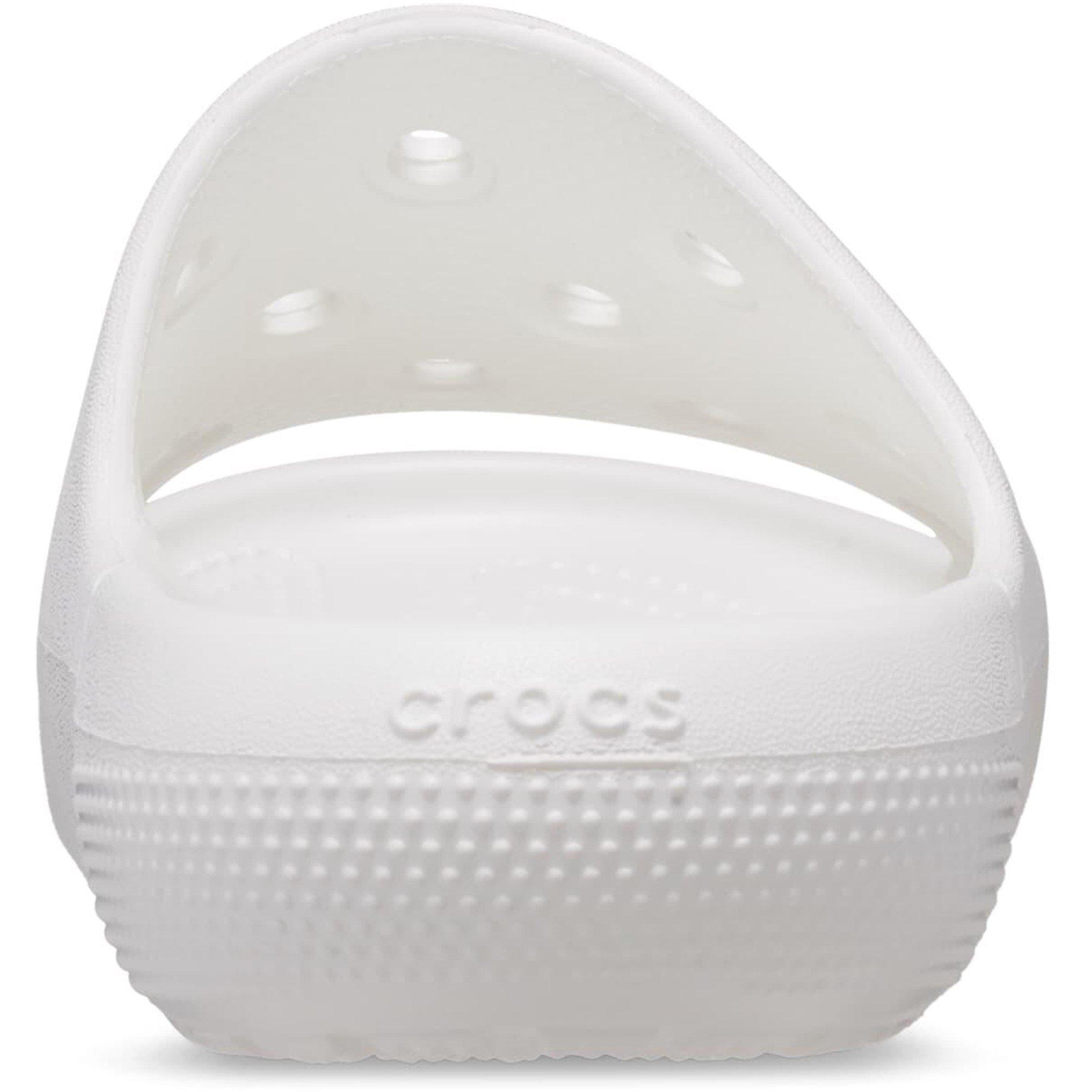 White - Crocs - Men's Classic Slide Pool Sliders - 3