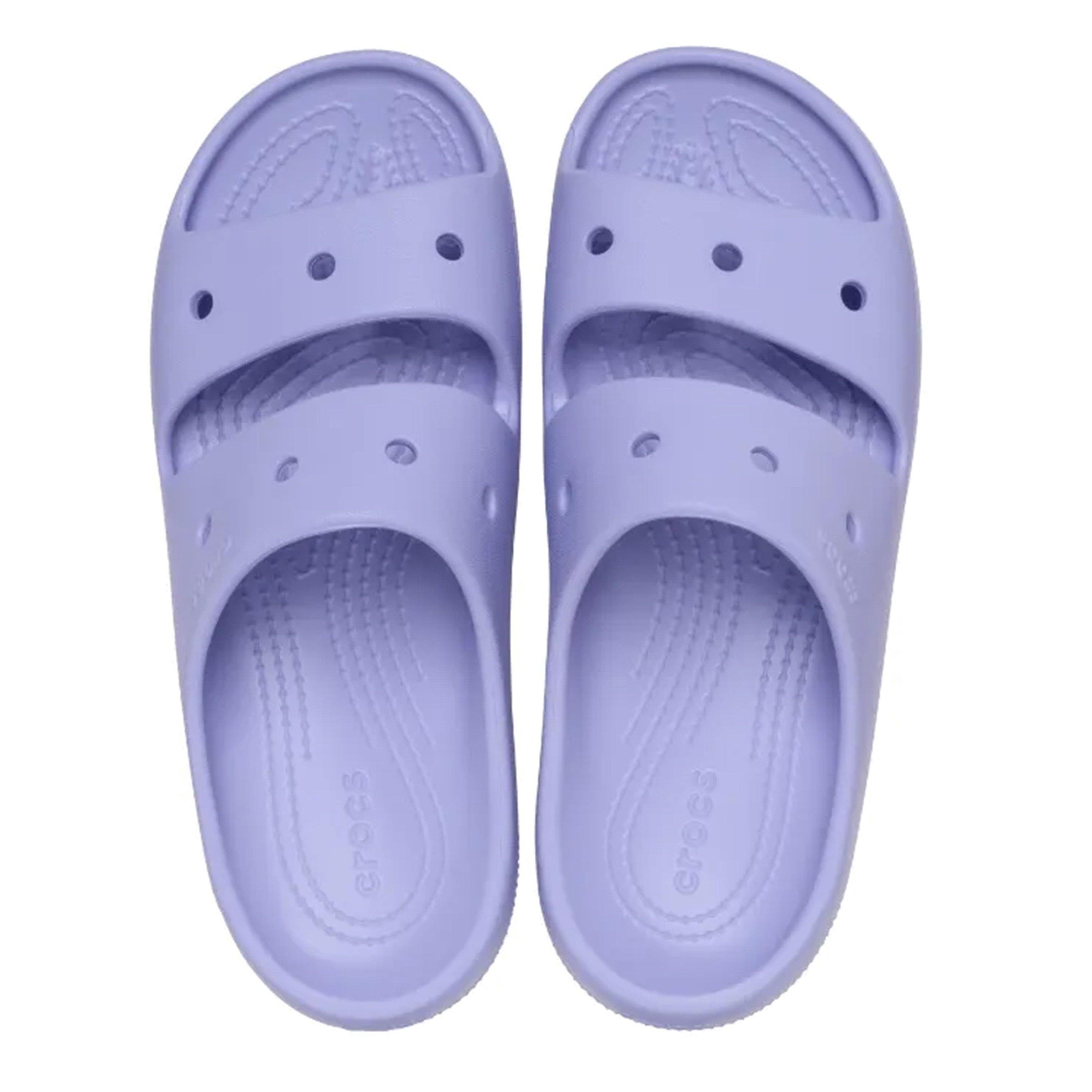 Mystisches Lila - Crocs - Men's Classic Sandal Flat Sandals - 4