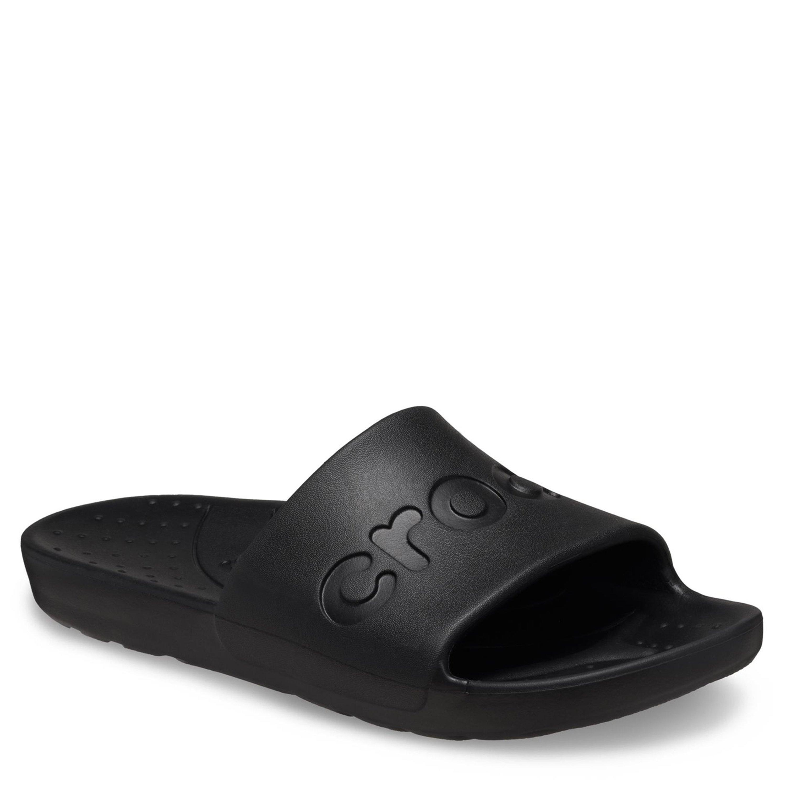 Black - Crocs - Unisex Pool Sliders - 1