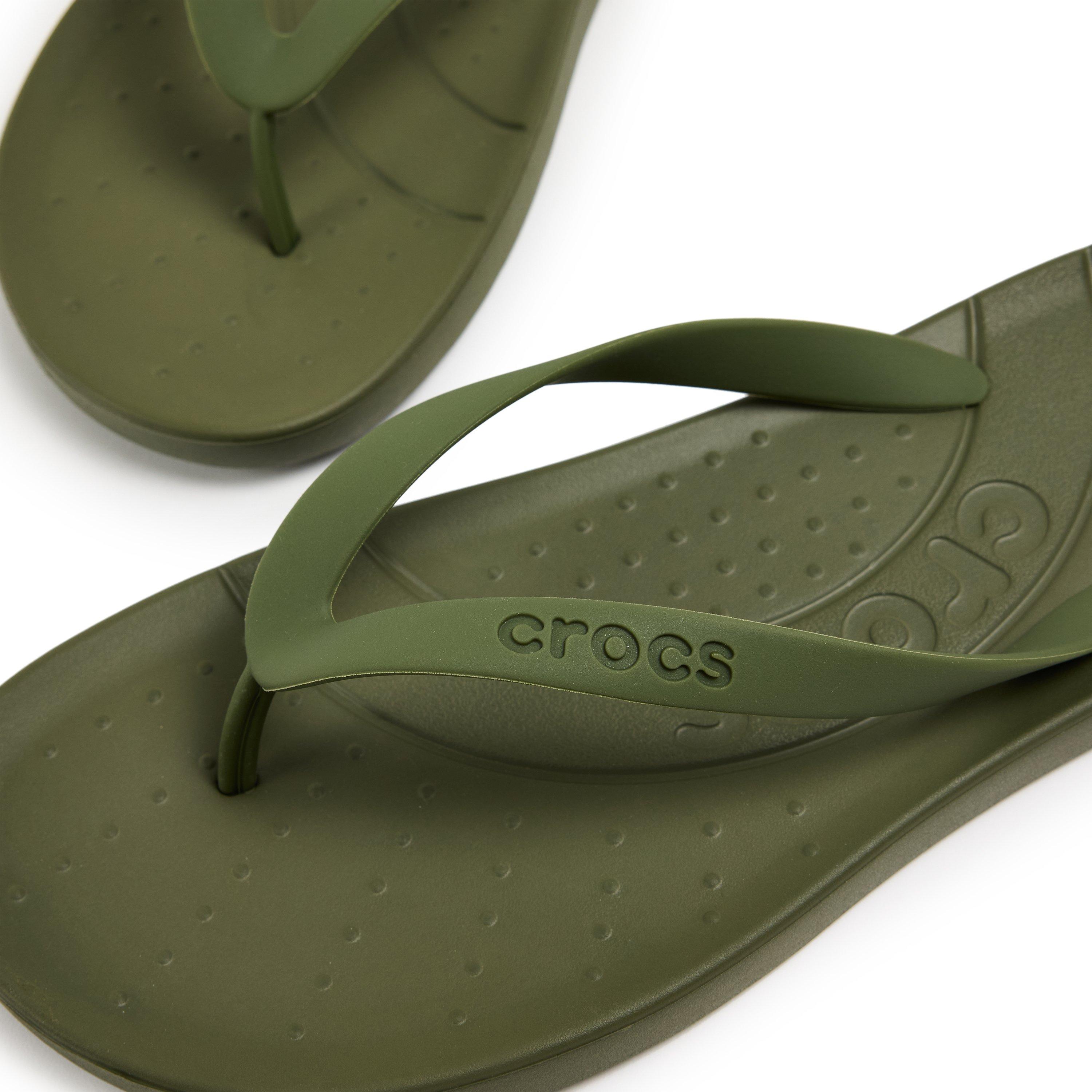 Armee-Grün - Crocs - Men's Flip Flops - 3