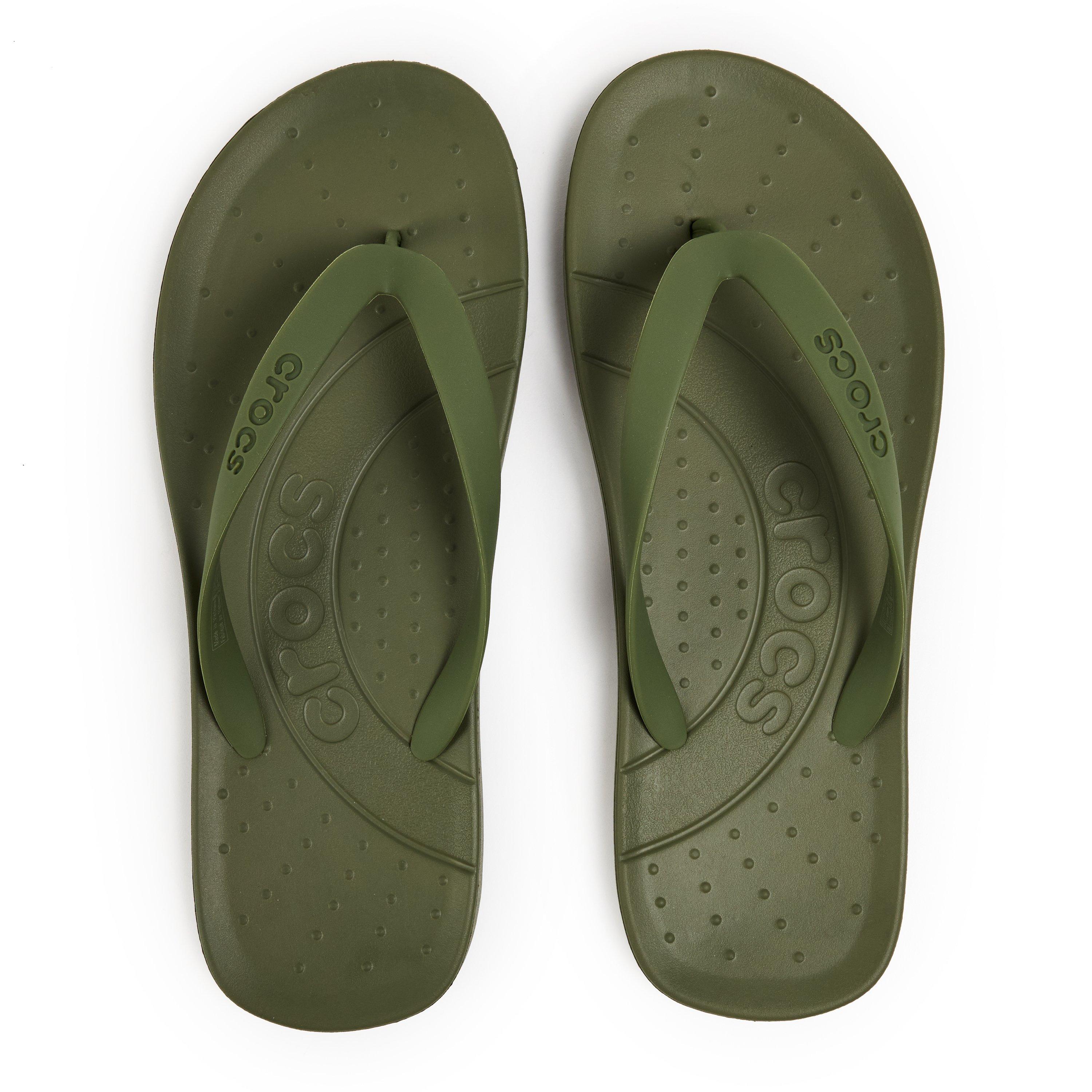 Armee-Grün - Crocs - Men's Flip Flops - 4