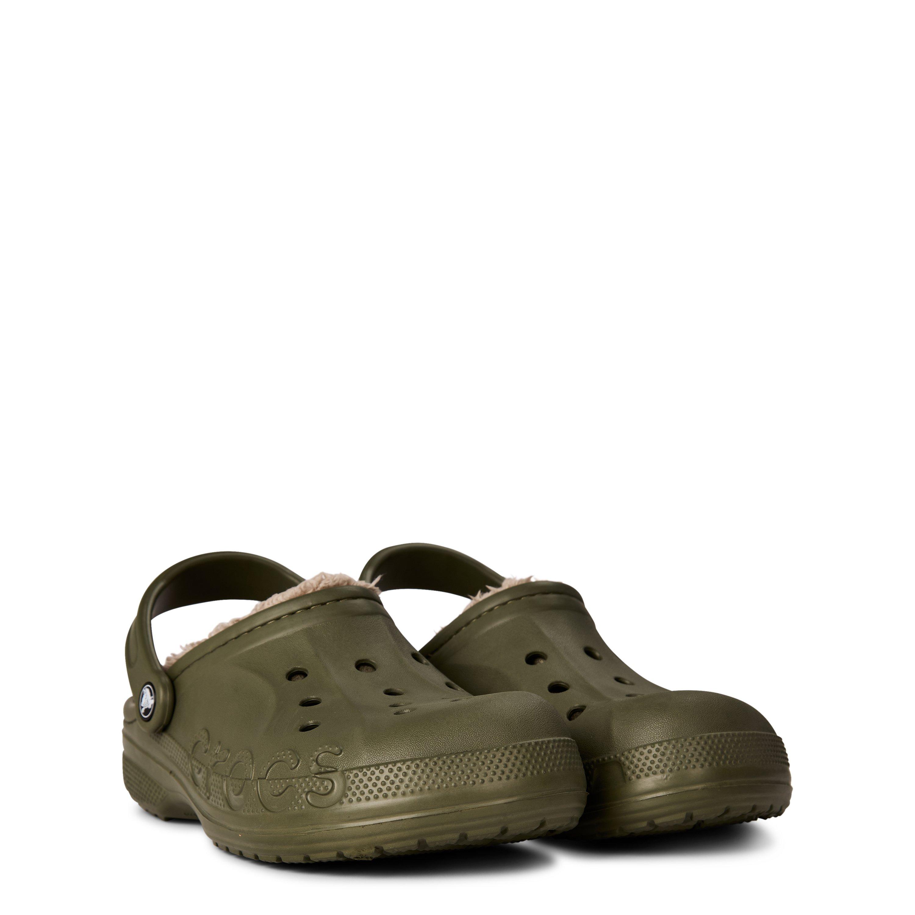 Vert armée - Crocs - Baya Lined Clogs Mens - 3