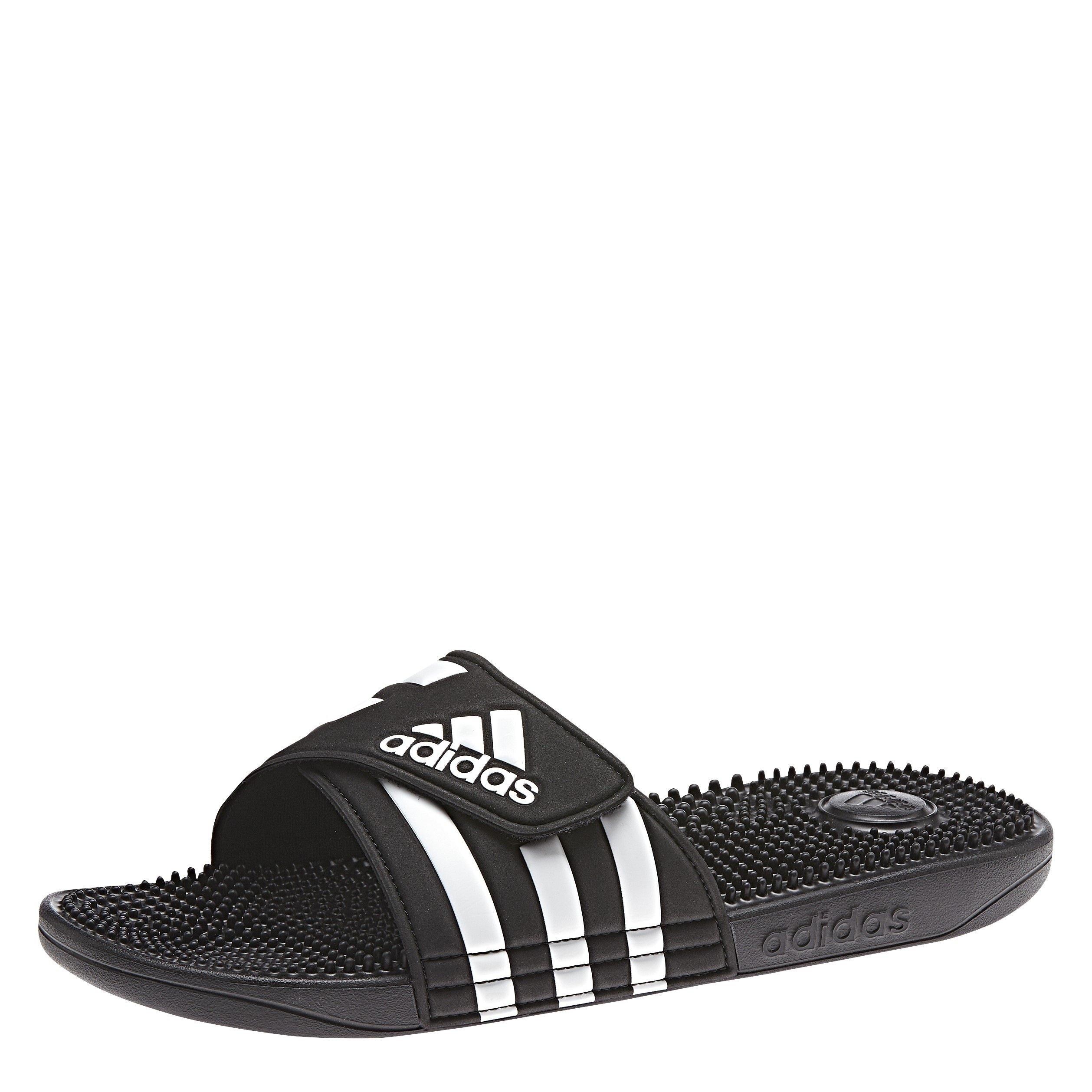 Schwarz/Weiß - adidas - Adissage Slider Sandals - 4