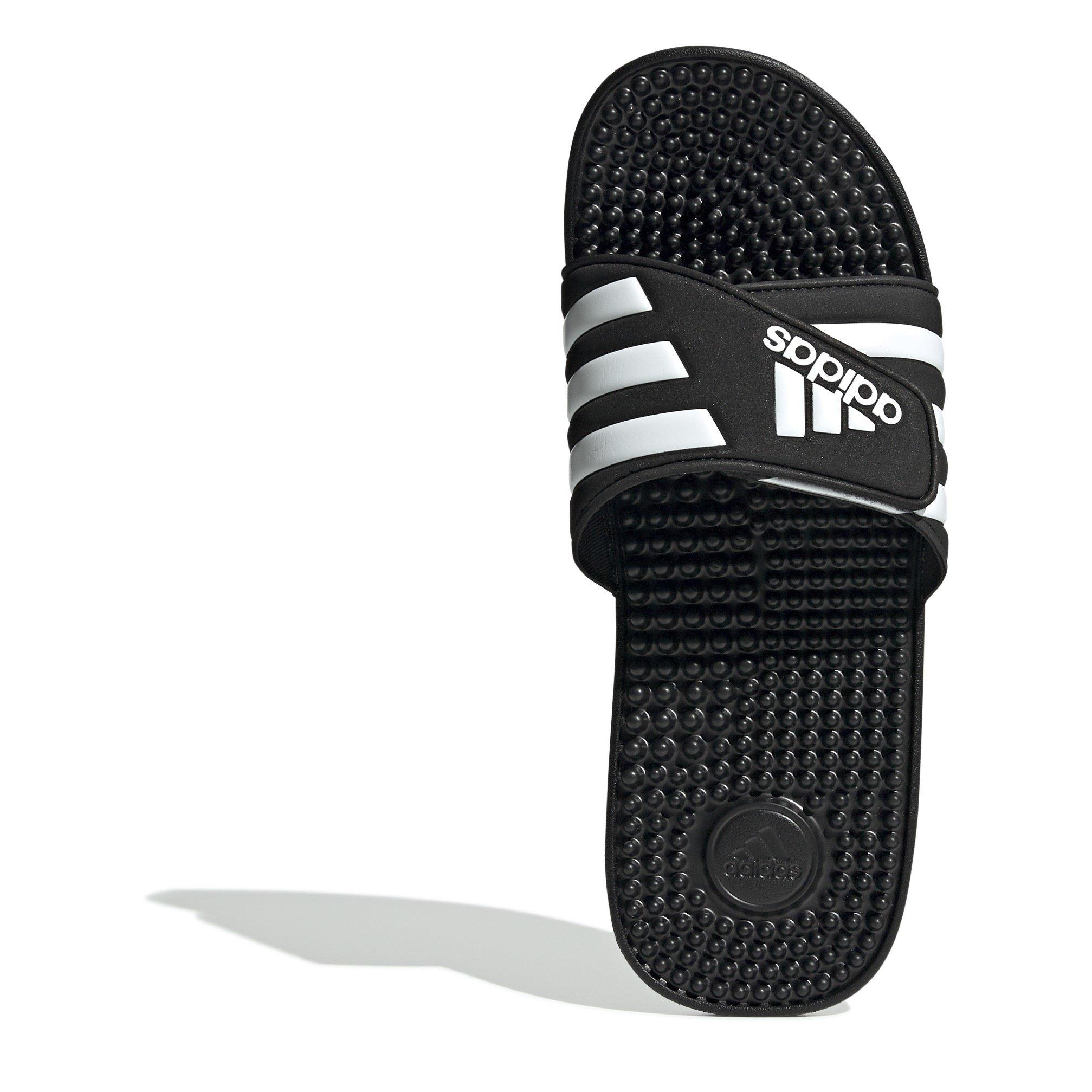 Schwarz/Weiß - adidas - Adissage Slider Sandals - 6