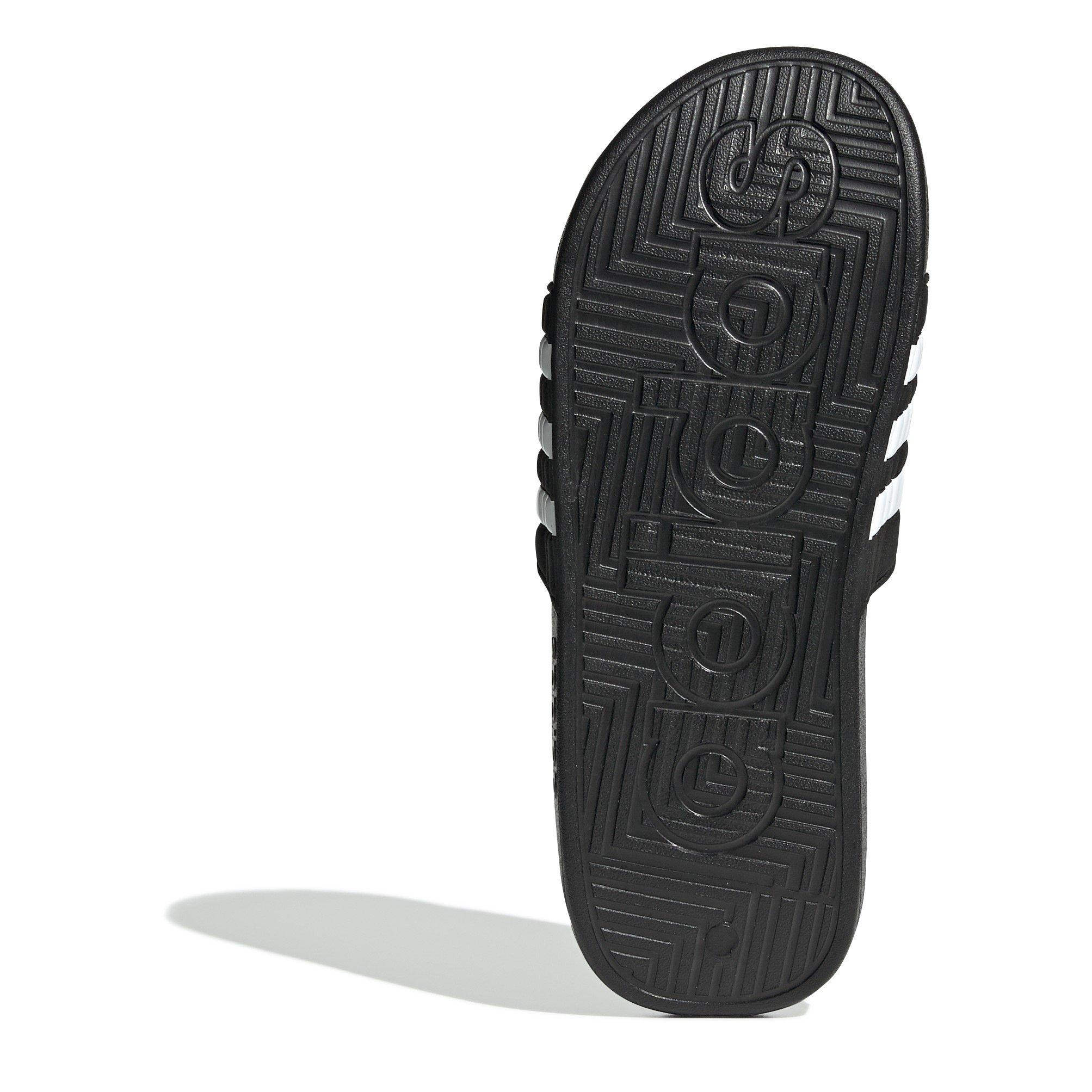 Schwarz/Weiß - adidas - Adissage Slider Sandals - 7