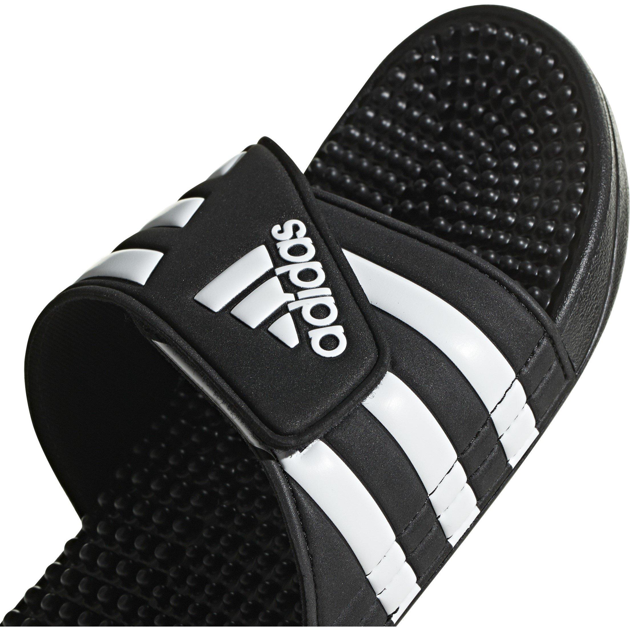 Schwarz/Weiß - adidas - Adissage Slider Sandals - 8
