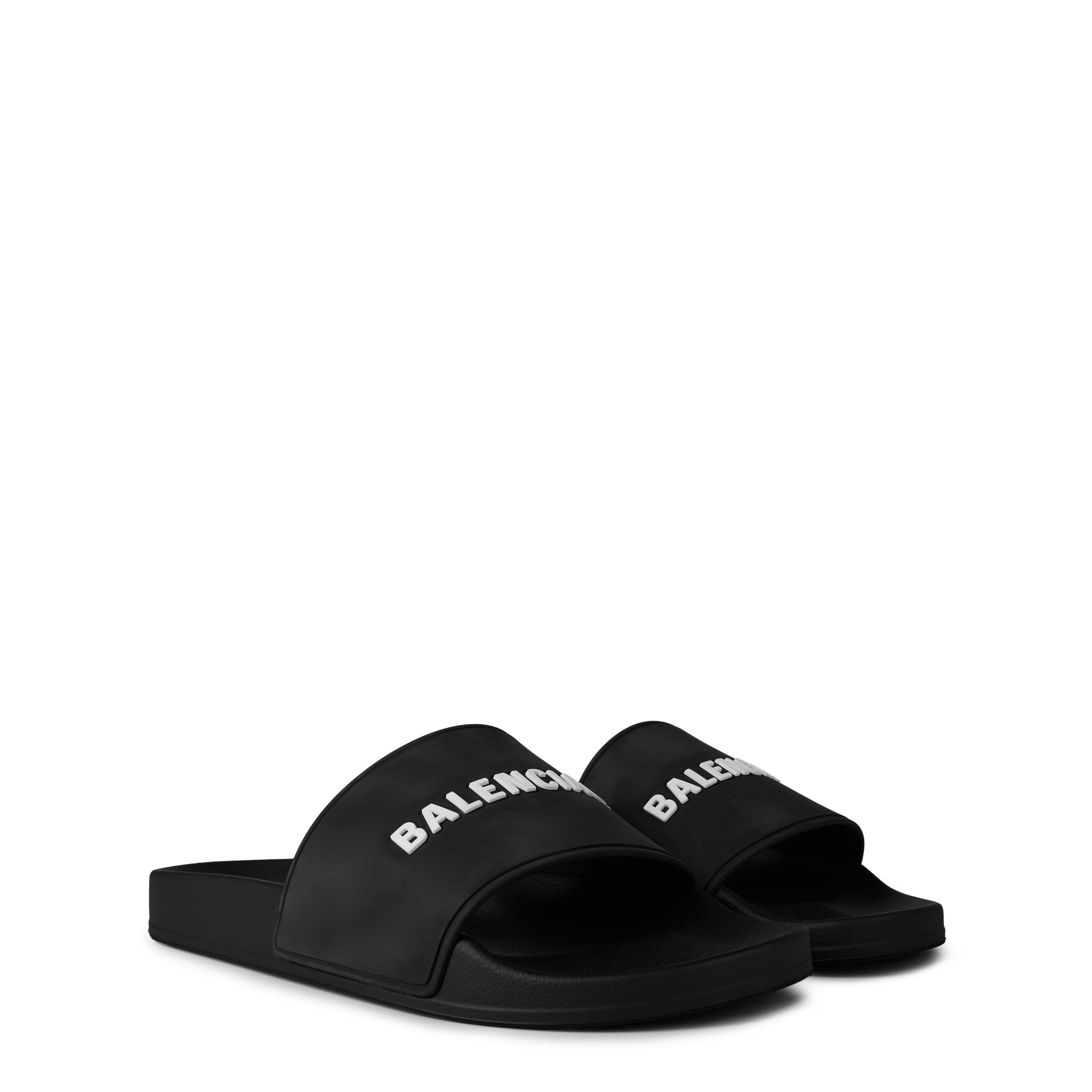 Black/White - Balenciaga - Logo Sliders - 4