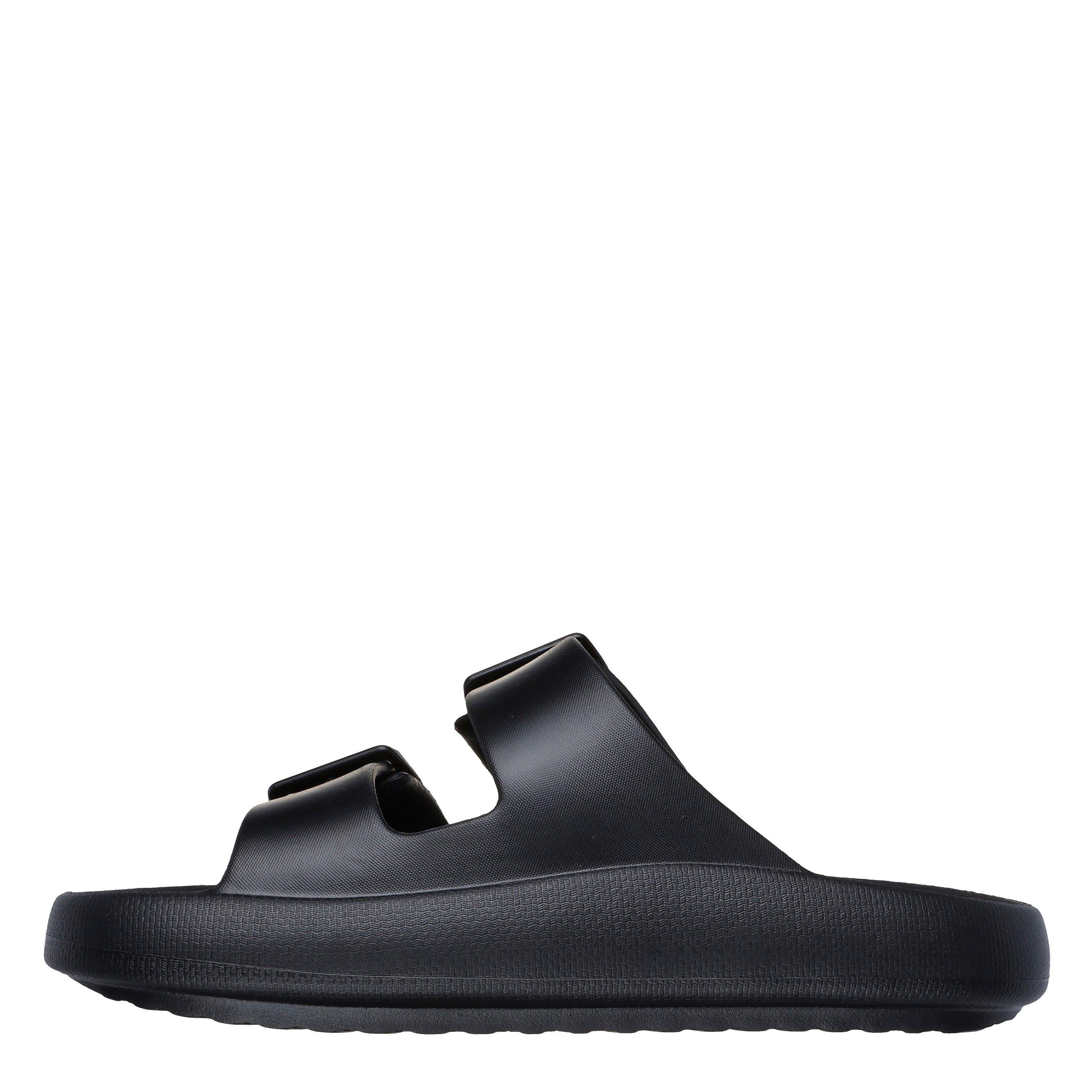 Black - Skechers - Arch Fit Horizon - Heatwave Flat Sandals Mens - 2