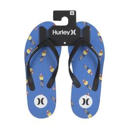 Hurley One Pack Tier Flip Flops Mens