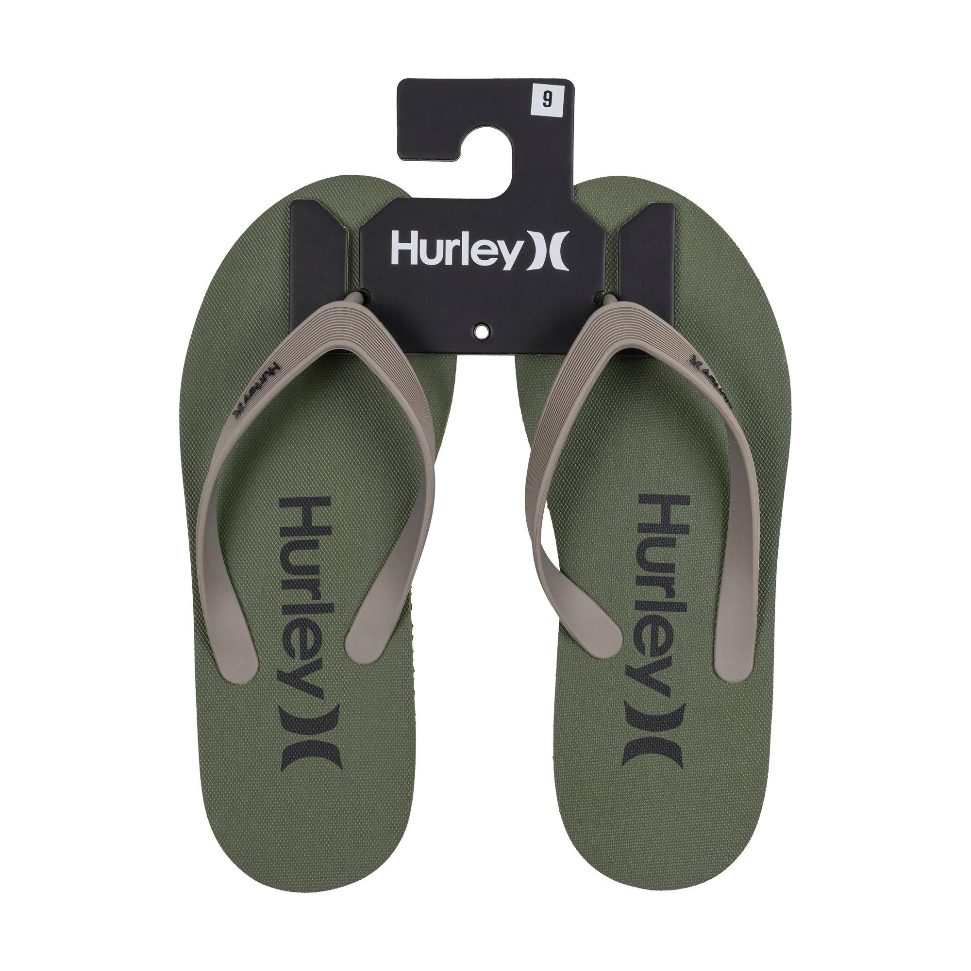 Olive/Khak - Hurley - Men's Flip Flops