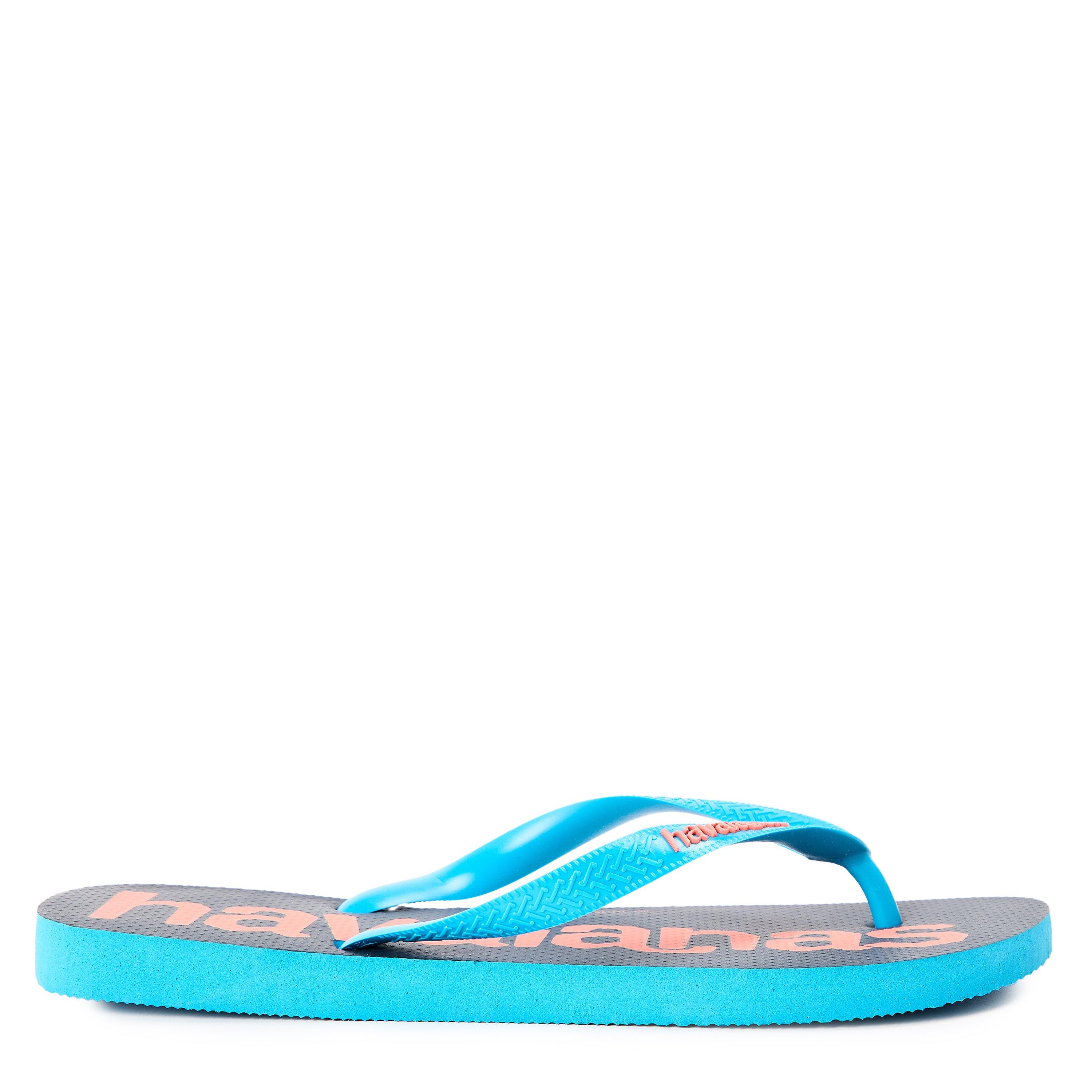 Havaianas Hav. Top Logomania 2 Ruby Red/Ruby Flip Flops Unisex Adults