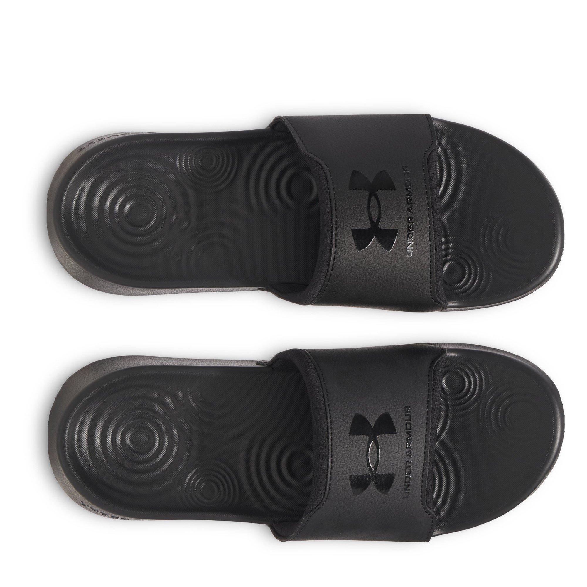 Black - Under Armour - Under Ignite Select Adults Slide Sandals - 4