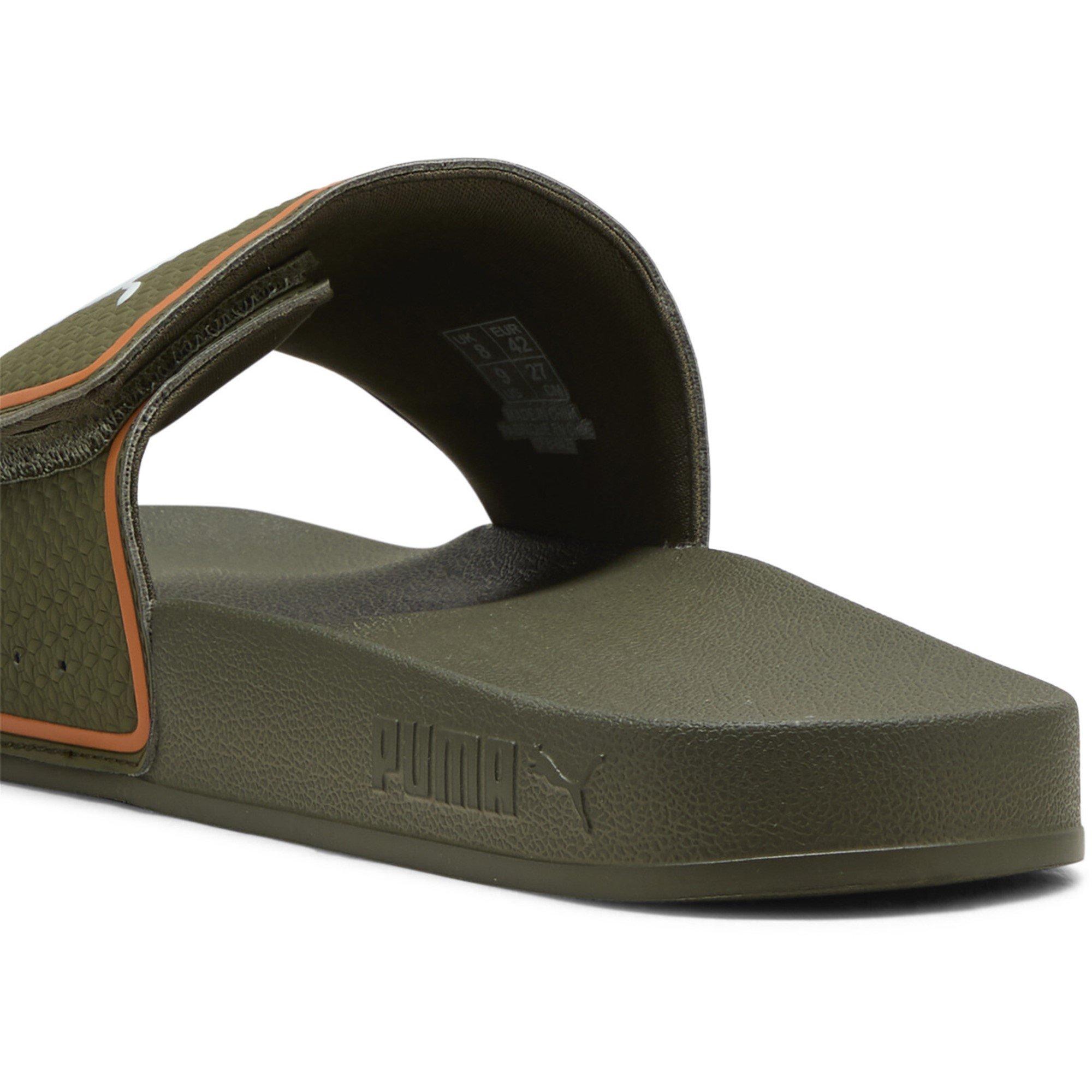 Grn/Vermillion - Puma - Leadcat 2.0 V-Club Sandals Mens - 5