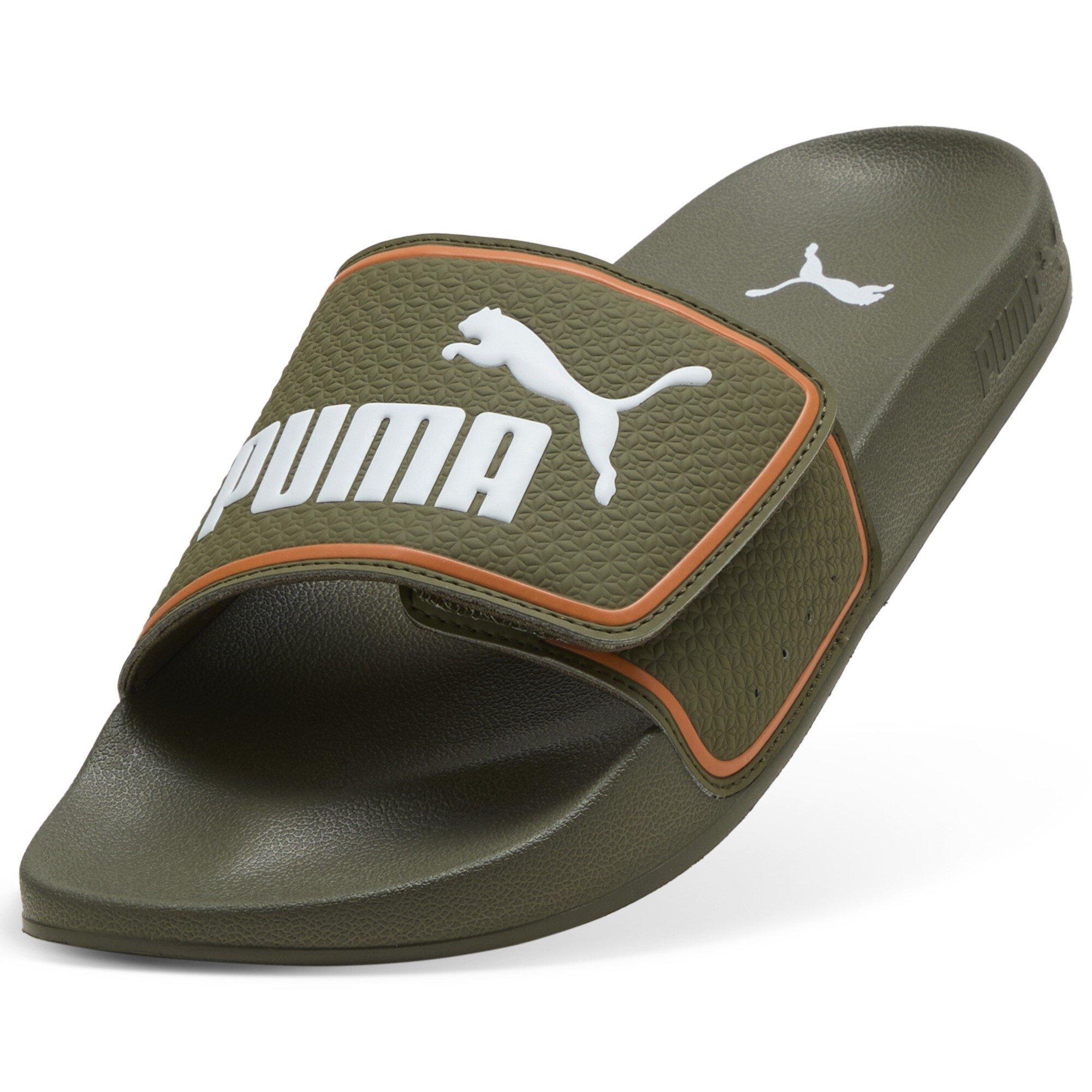 Grn/Vermillion - Puma - Leadcat 2.0 V-Club Sandals Mens - 6